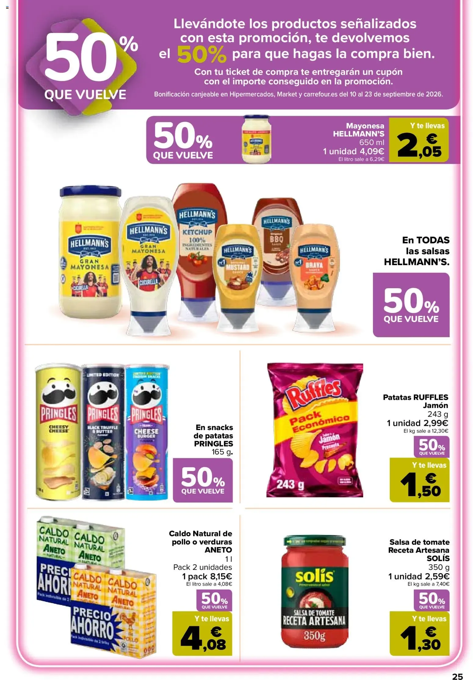 Catálogo de Carrefour folleto del 26/08/2026 | Catálogo 26 de agosto al 9 de septiembre 2026 - Página 27
