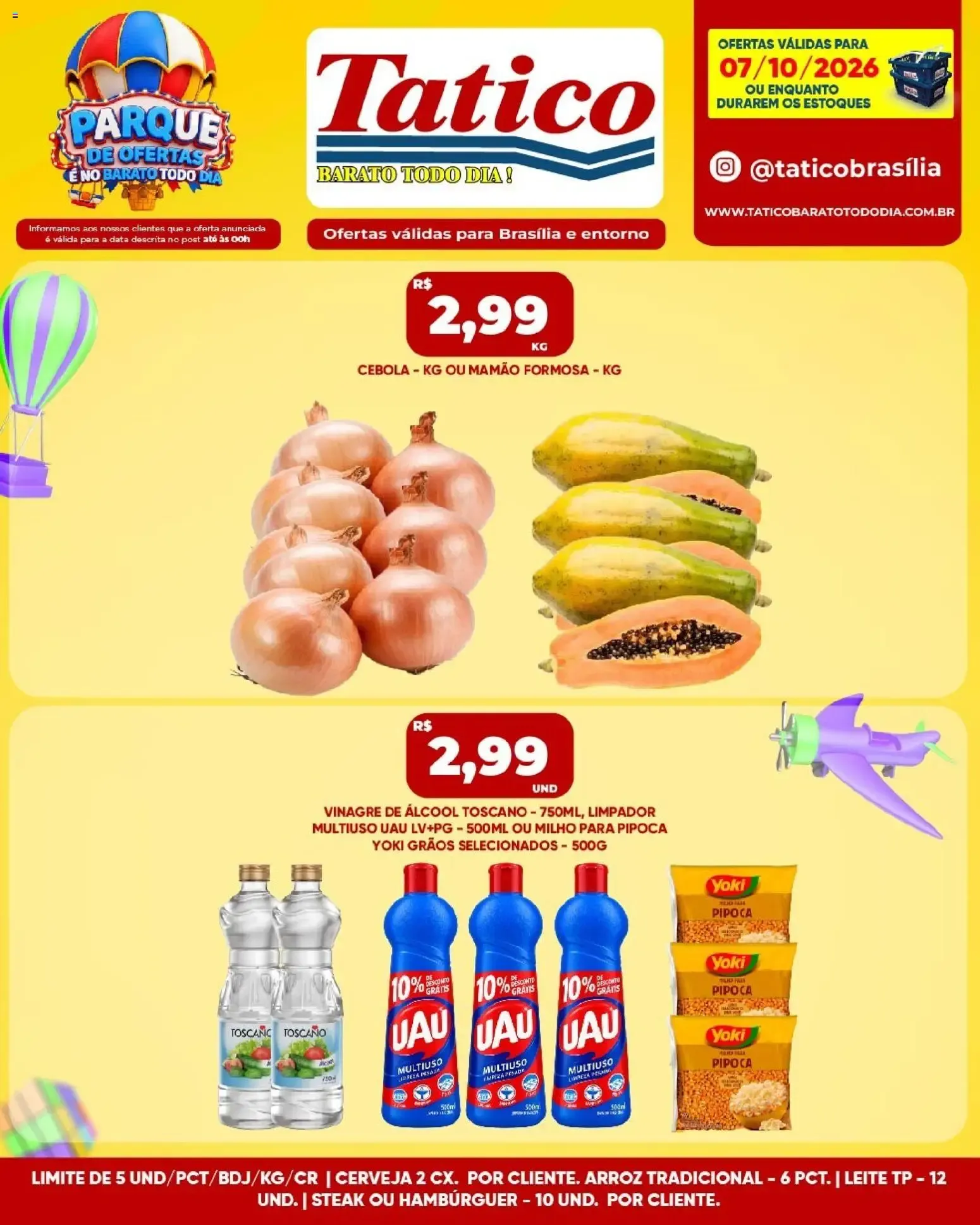 Encarte de Tatico ofertas do Dia de 07/10/2026 | Promoções Online 7 de outubro até 7 de outubro 2026 - Pagina 3