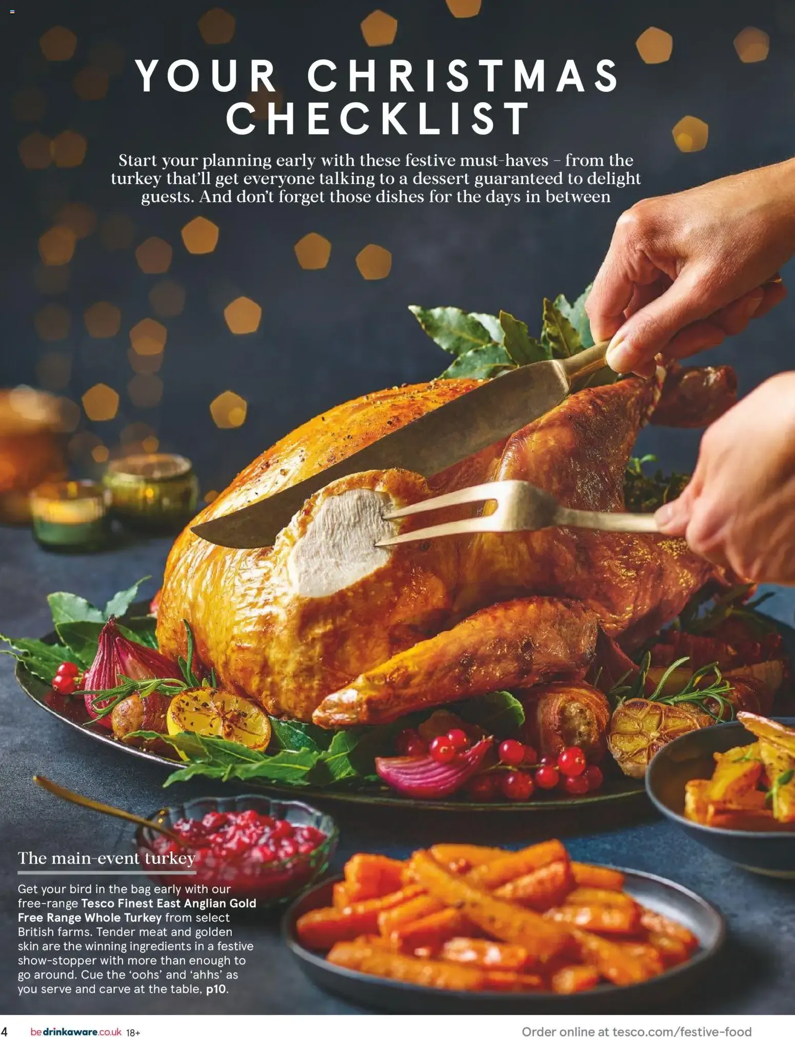 TESCO finest FESTIVE FOOD TO ORDER from 1 October to 31 October 2026 - Catalogue Page 4