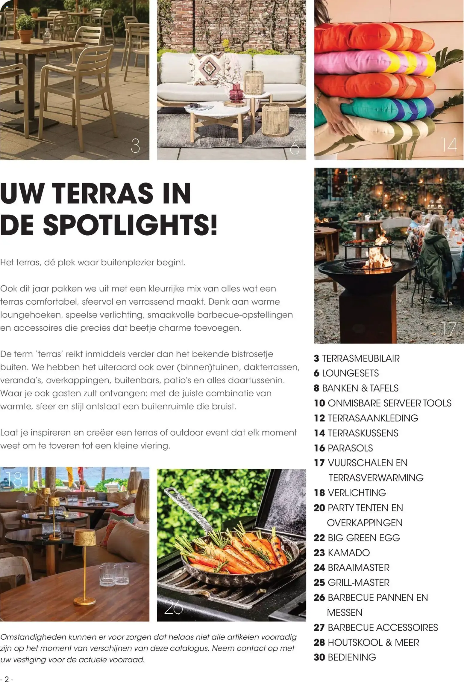 Hanos Terrascatalogus 2026 van 23 maart tot 31 augustus 2026 - Folder pagina 2
