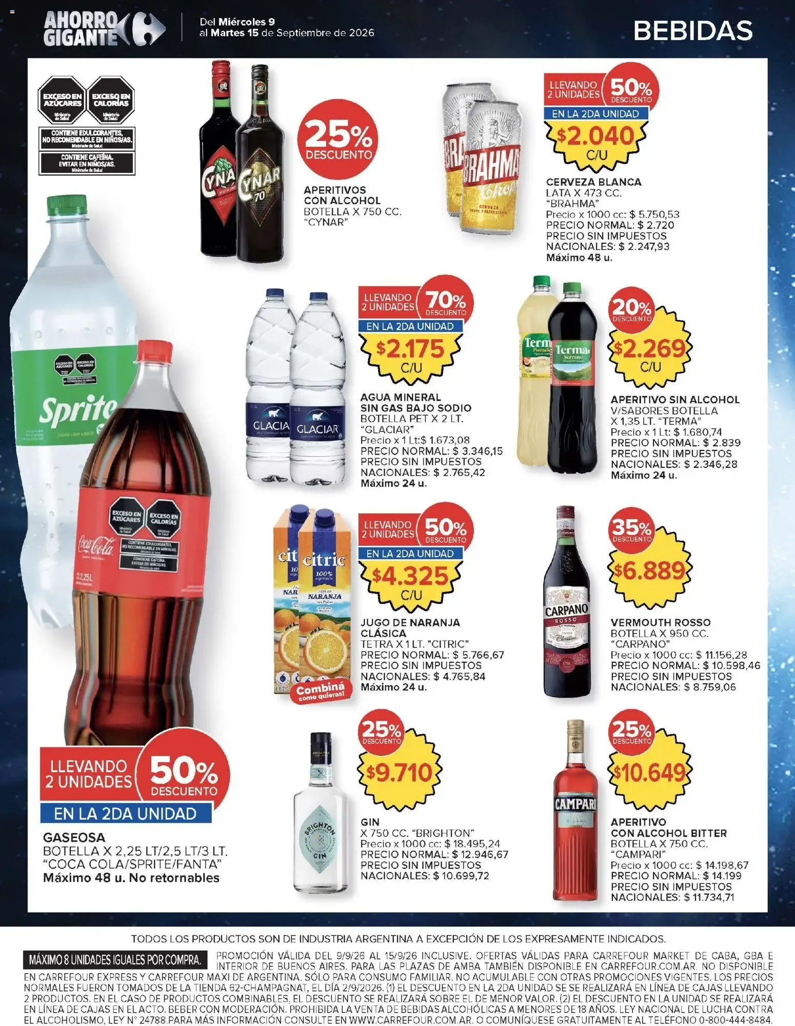 Ofertas de Carrefour Market catálogo del 09/09/2026 - 15/09/2026 9 de septiembre al 15 de septiembre 2026 - Página 12 del catálogo