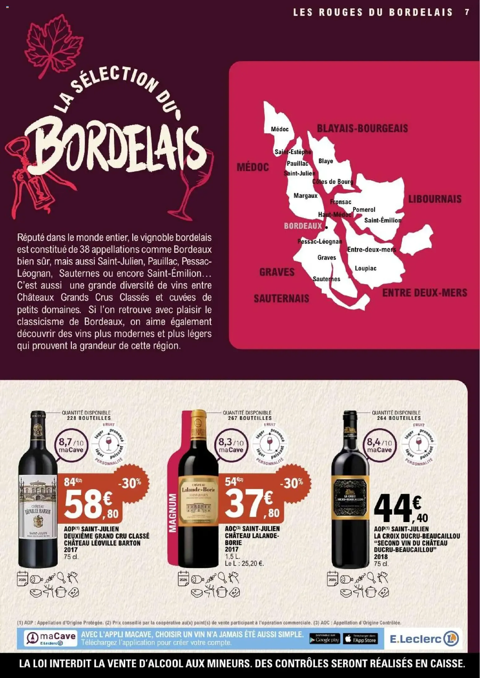 E.Leclerc La Foire aux Vins 2026 du 29 septembre au 10 octobre 2026 - Catalogue page 7