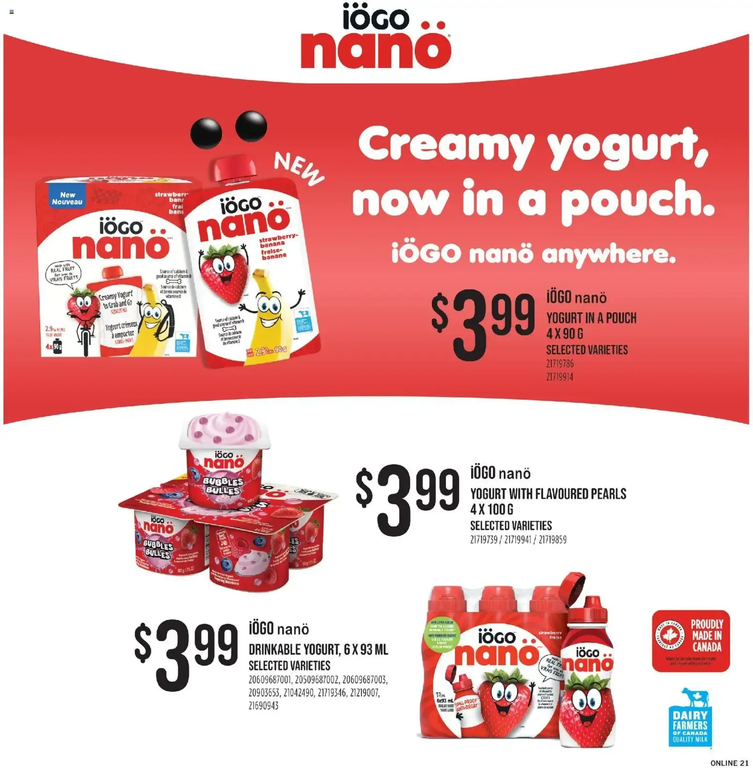 Fortinos weekly flyer / circulaire from Aug 27, 2026 > weekly specials & deals from August 27 to September 2 2026 - flyer page 20