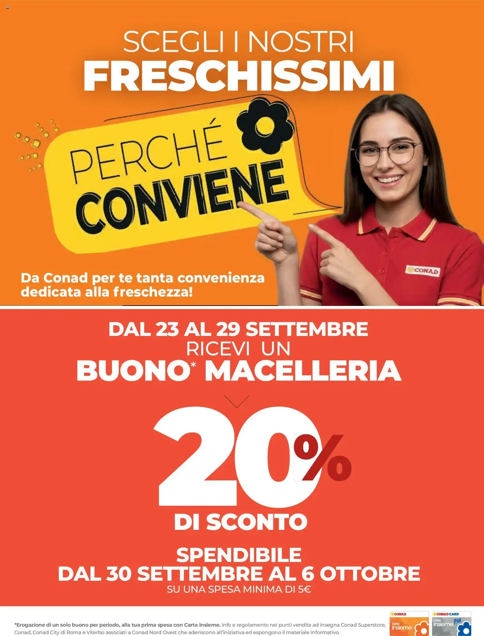 Volantino Conad City: Taglio Netto da 23 settembre a 7 ottobre di 2026 - Pagina del volantino 4