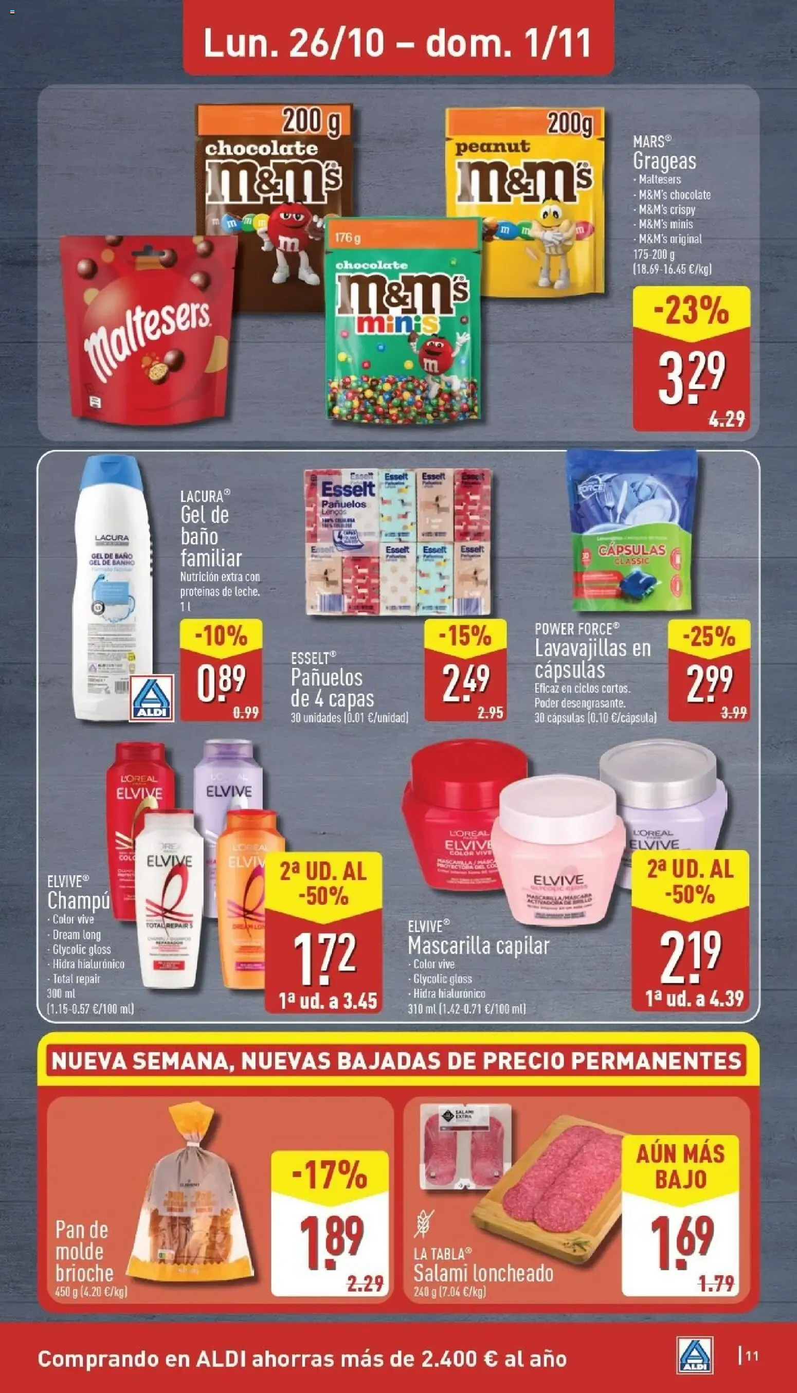 Catálogo de Aldi folleto Península del 26/10/2026 | Catálogo 26 de octubre al 1 de noviembre 2026 - Página 11