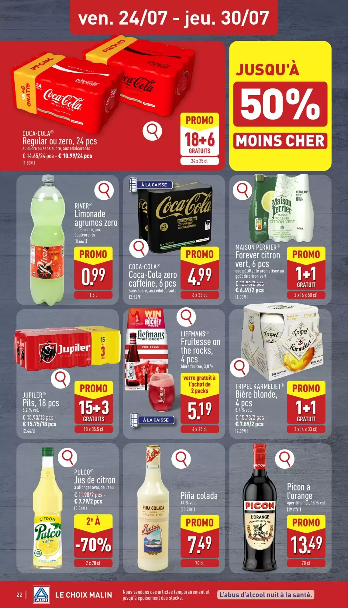 ALDI Dépliant 20/07 - 25/07 van 20 juli tot 25 juli 2026 - folder pagina 22