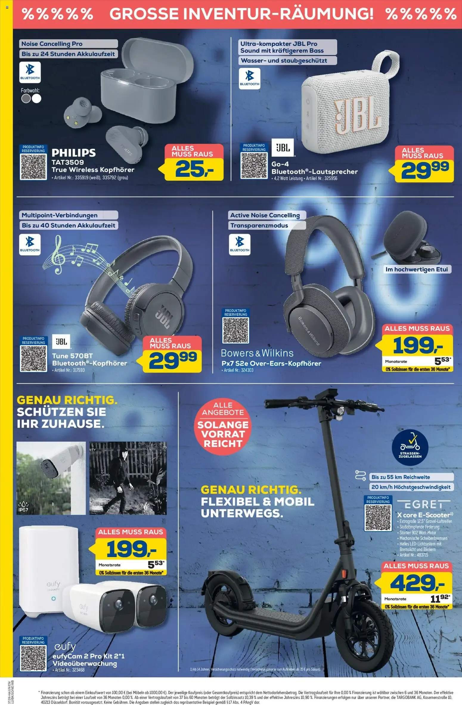 INVENTUR-RÄUMUNG. Euronics Berlet. von 3. September bis 9. September 2026 - Prospekt seite 6