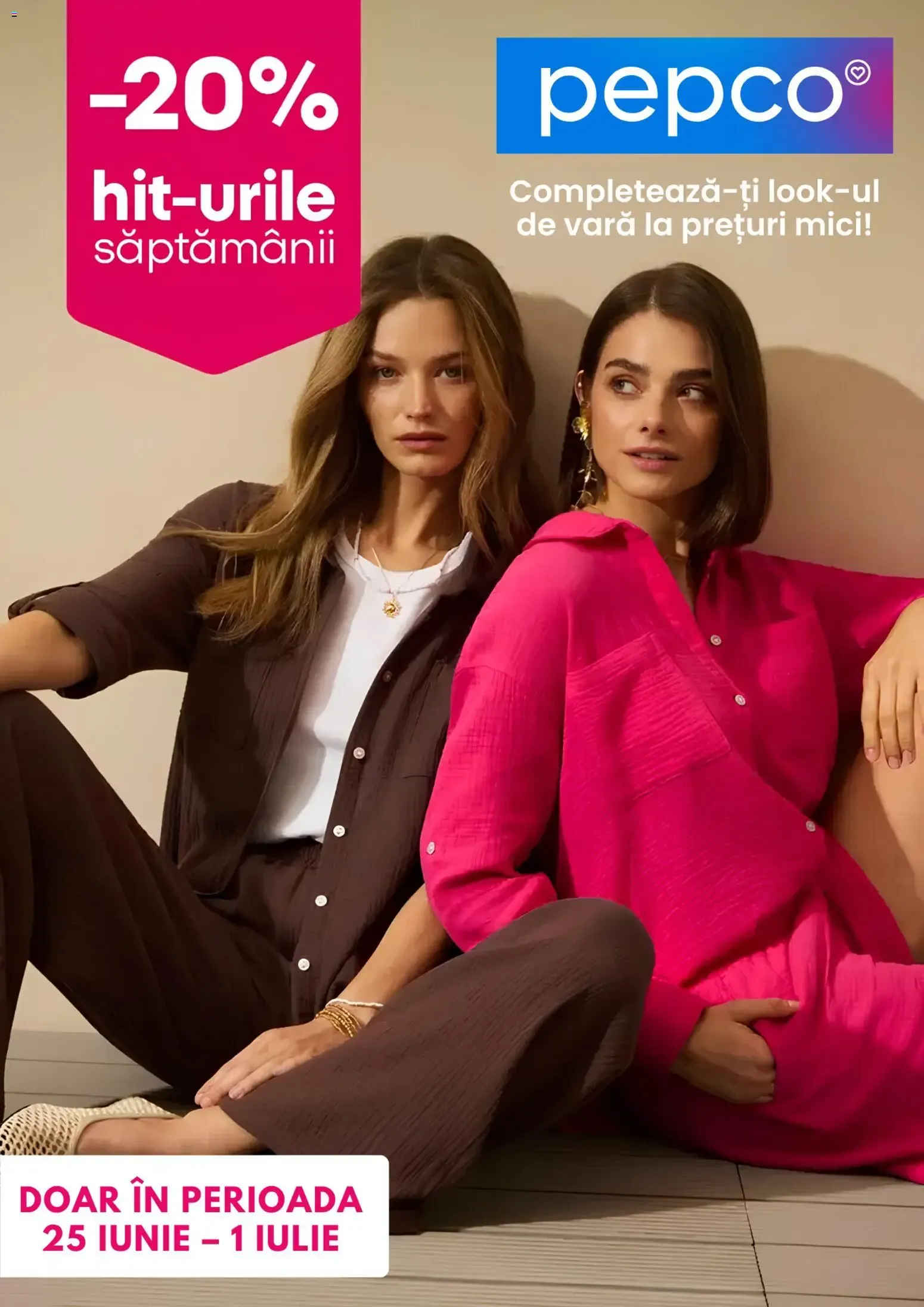 Catalog Catalog PEPCO 25.06.2026 - Oferte, Revista nou de la 25 iunie până la 1 iulie 2026 - Revista Pagina 1