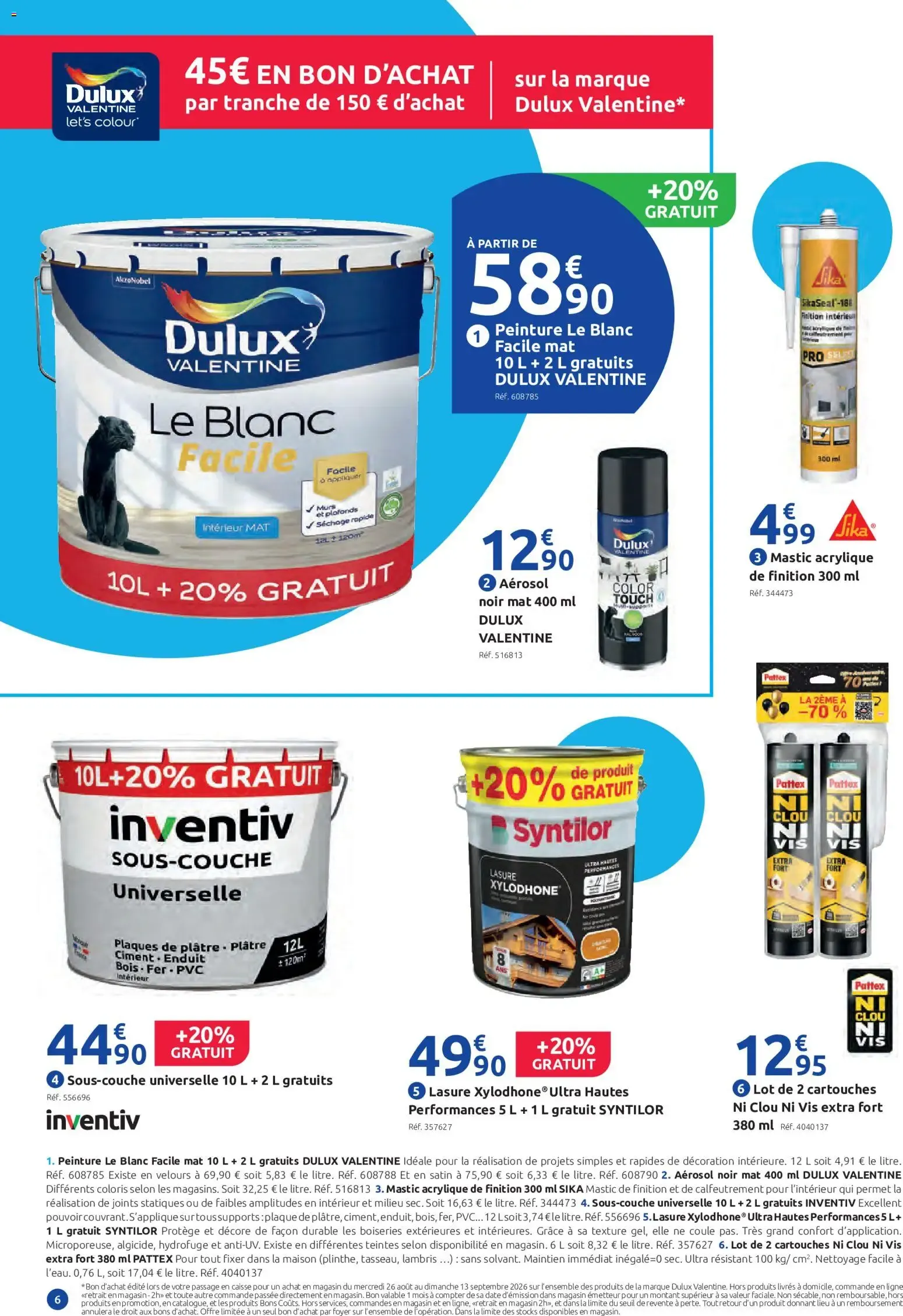 Mr. Bricolage - Spécial Rangement du 26 août au 13 septembre 2026 - Catalogue page 6