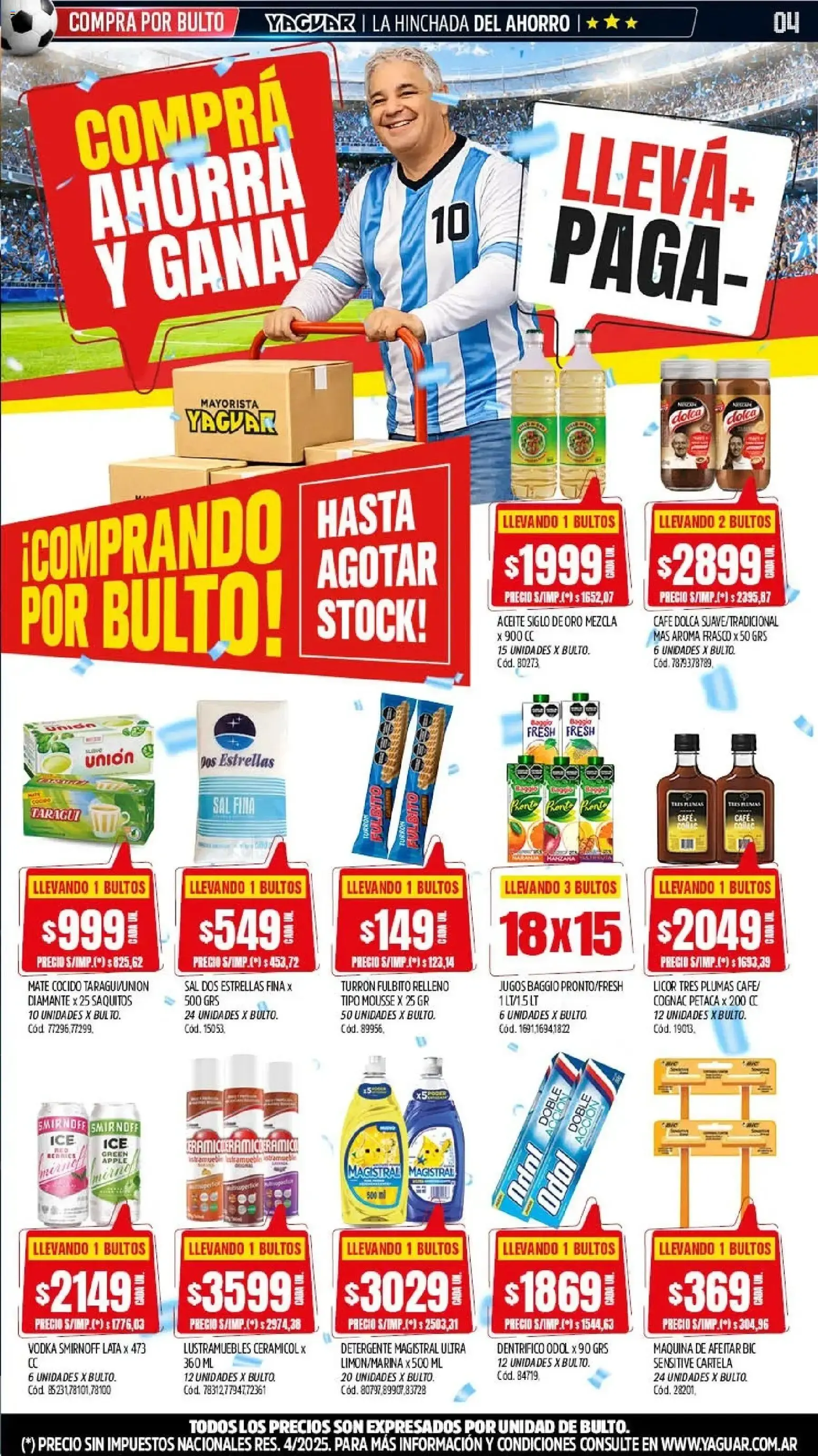 Ofertas de Mayorista Yaguar - La Hinchada del Ahorro 15 de junio al 20 de junio 2026 - Página 3 del catálogo