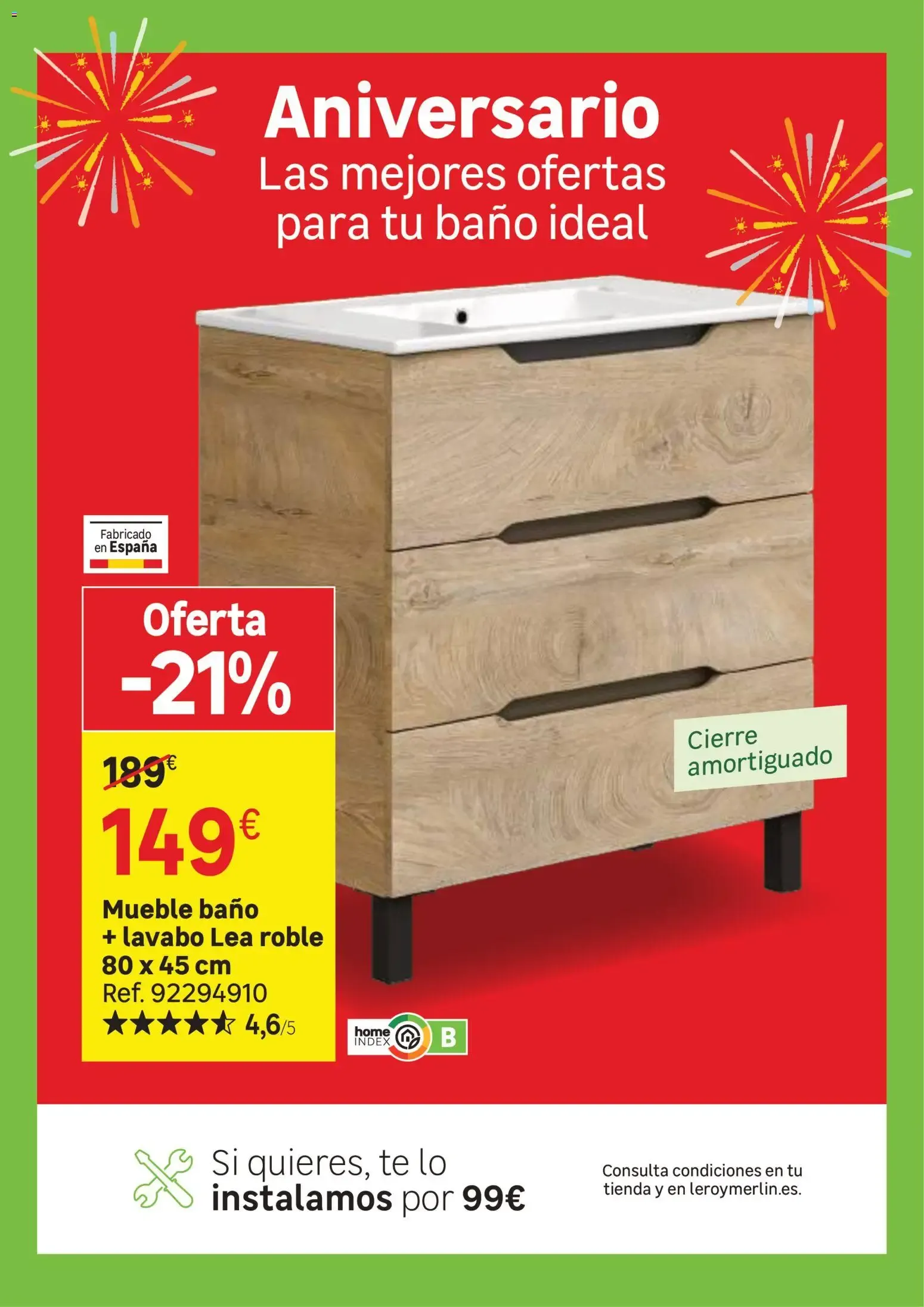 Catálogo de Leroy Merlin Aniversario 23 de junio al 20 de julio 2026 - Página 80