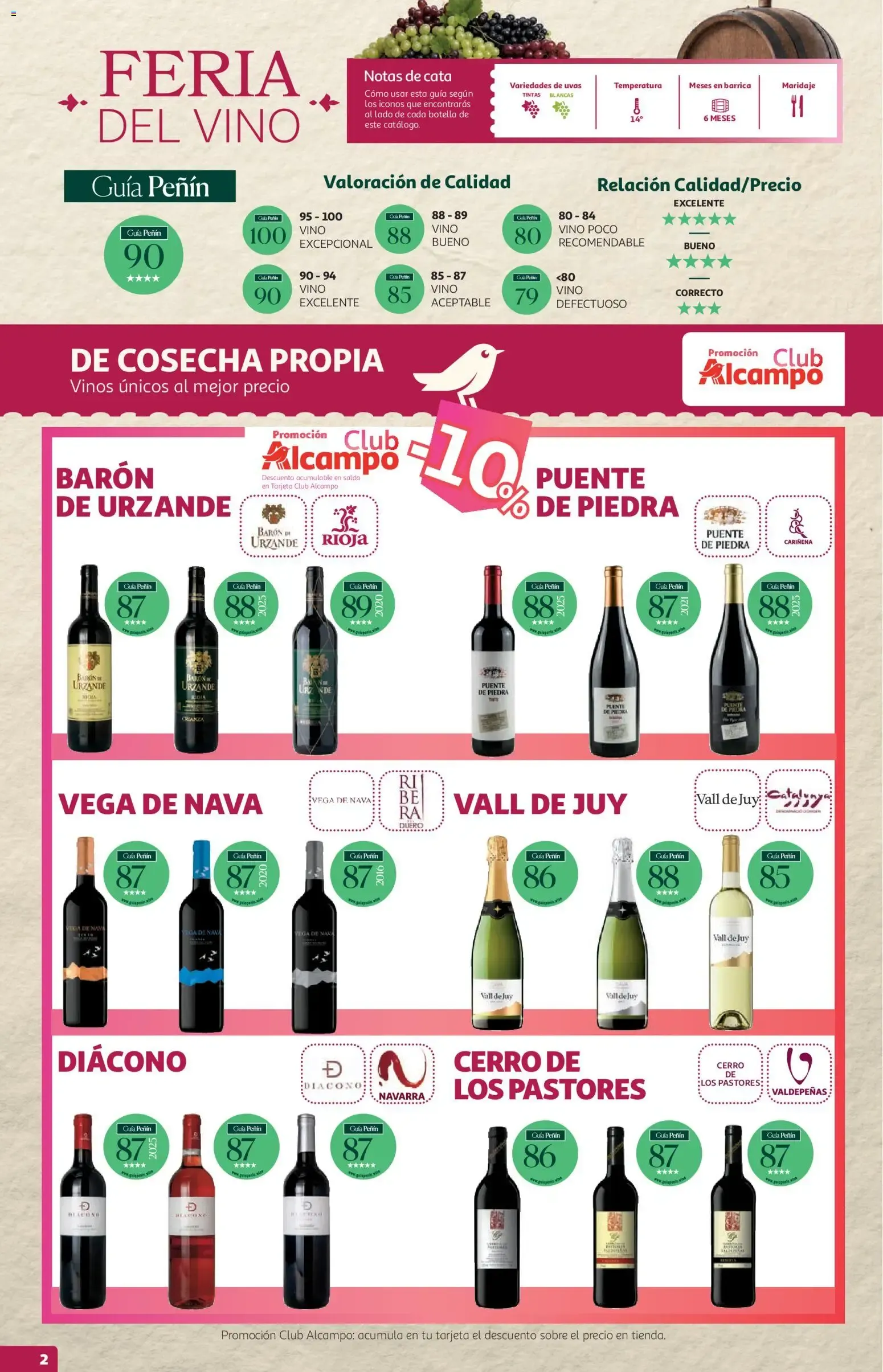 Catálogo de Alcampo - Feria del Vino SST Pais Vasco 08/10/2026 - 25/10/2026 8 de octubre al 25 de octubre 2026 - Página 2