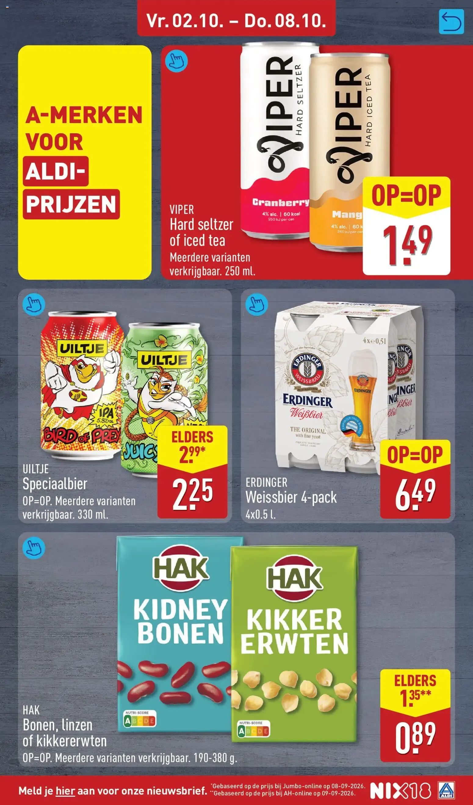 Aldi Weekend Acties van 2 oktober tot 4 oktober 2026 - Folder pagina 9