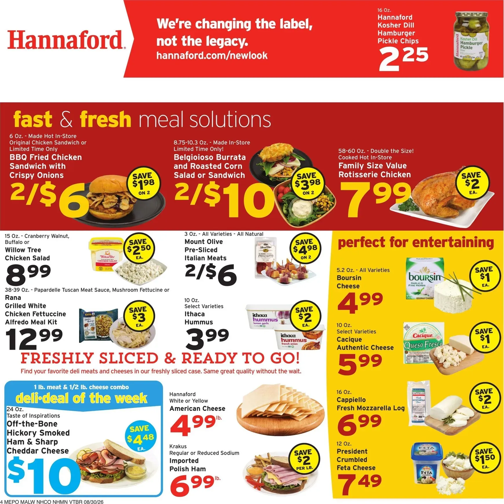 Weekly ad Happy Labor Day! Hannaford from August 30 to September 5 2026 - Page 4