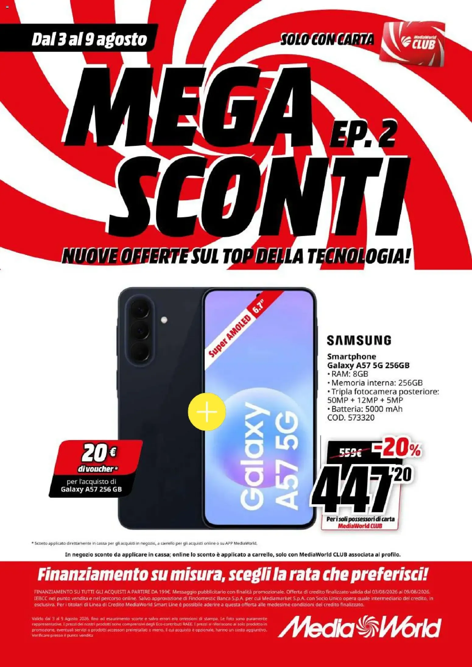 MEGA SCONTI EP.2 da 3 agosto a 9 agosto di 2026 - Pagina del volantino 7