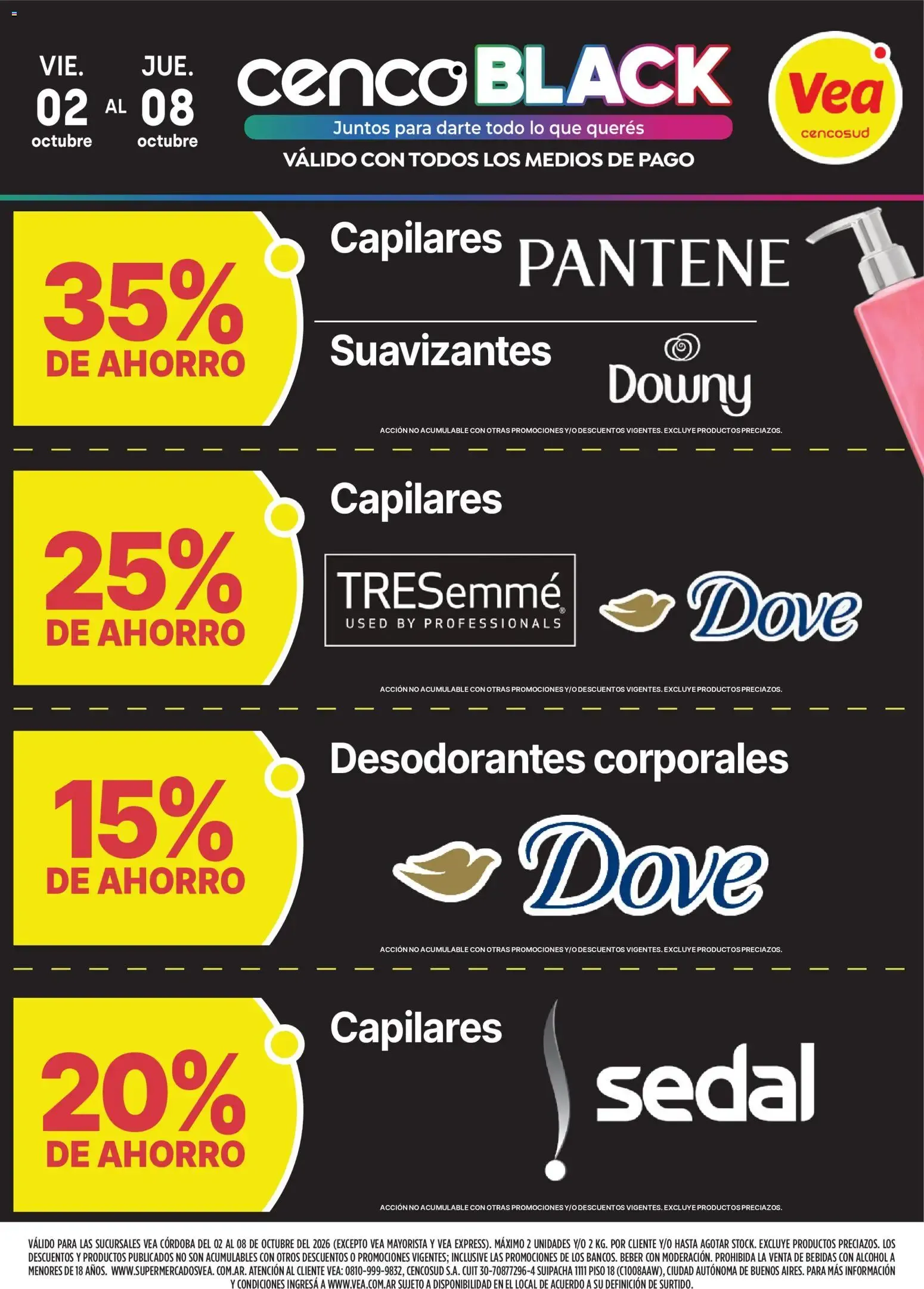 Ofertas de Vea - CENCOBLACK | Córdoba del 02/10/2026 - 04/10/2026 2 de octubre al 4 de octubre 2026 - Página 10 del catálogo