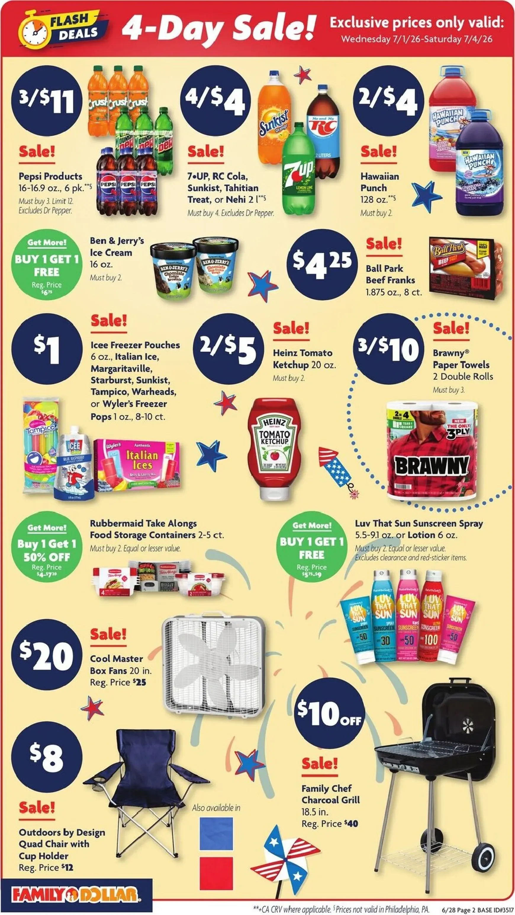 Weekly ad Current Family Dollar - Savings leaflet valid from Sunday 06/28/2026 to Saturday 07/04/2026 from June 28 to July 4 2026 - Page 2