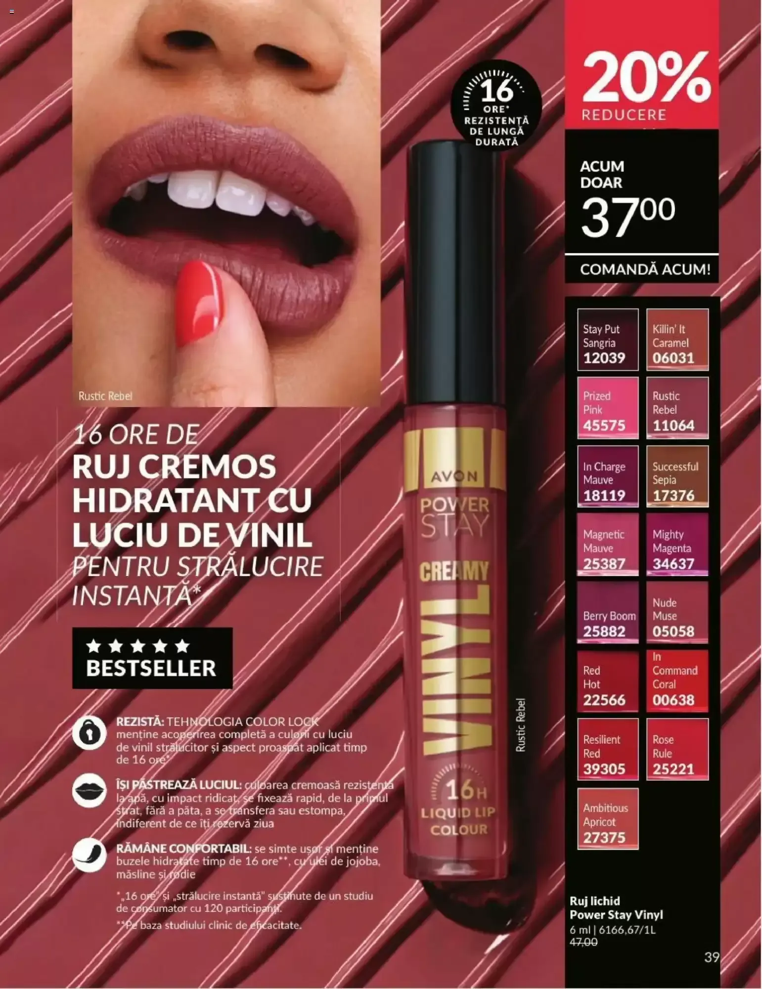 Catalog Avon - Campania 07/2026 de la 30 iunie până la 31 iulie 2026 - Revista Pagina 39