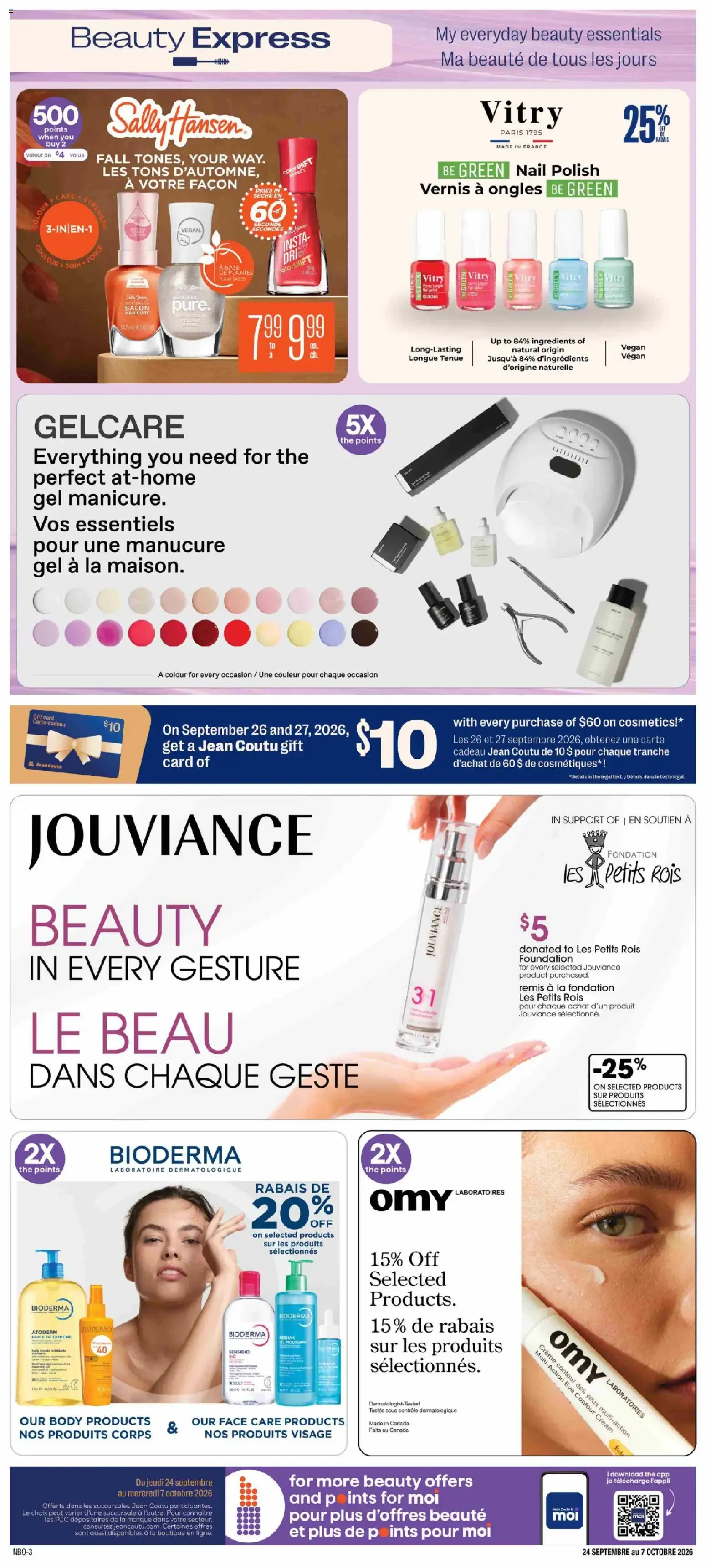 Jean Coutu - Back to school beauty booklet from Sep 24, 2026 > weekly specials & deals from September 24 to October 7 2026 - flyer page 3