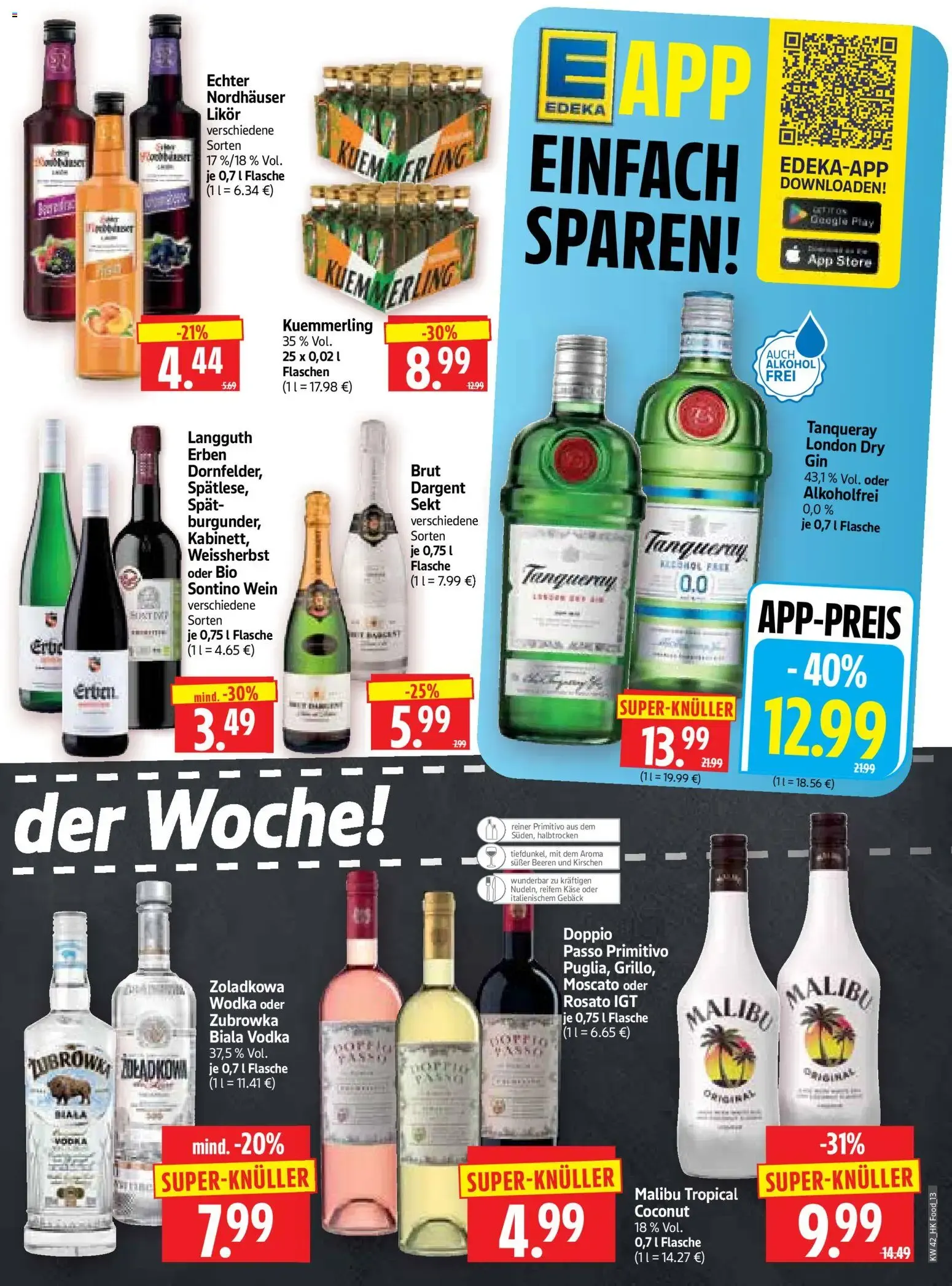 HERKULES EDEKA APP Prospekt von 12. Oktober bis 17. Oktober 2026 - Prospekt seite 13