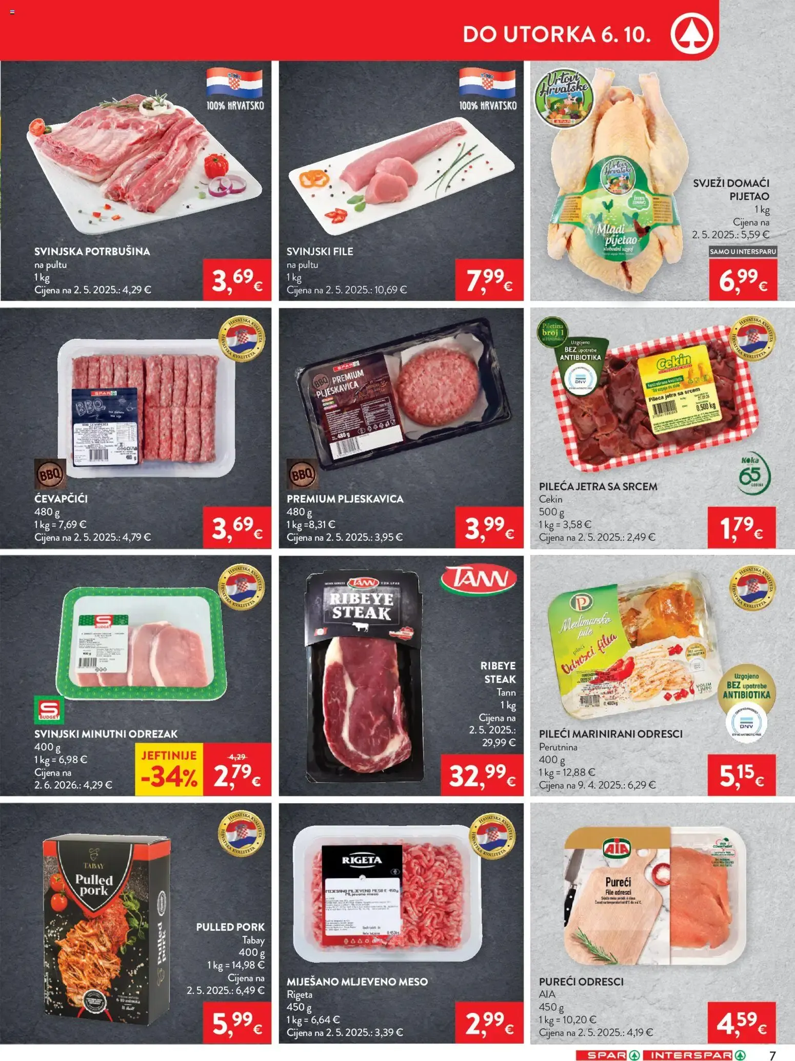 Katalog Spar Katalog novi od 30.09.2026 na listanje > letak digitalni od 30. rujna do 6. listopada 2026. - Pregled Stranica 7