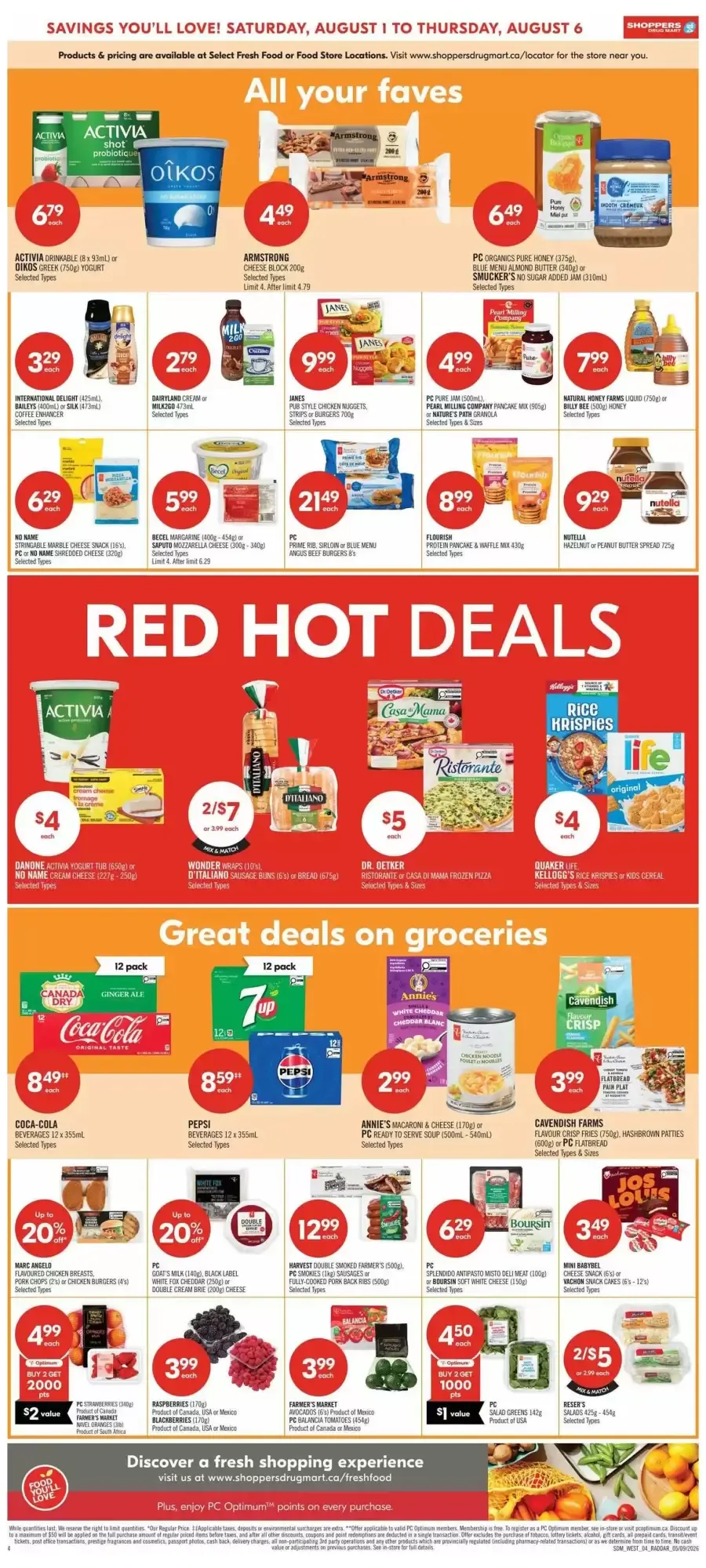 Shoppers Drug Mart flyer week 31 from August 1 to August 6 2026 - flyer page 7