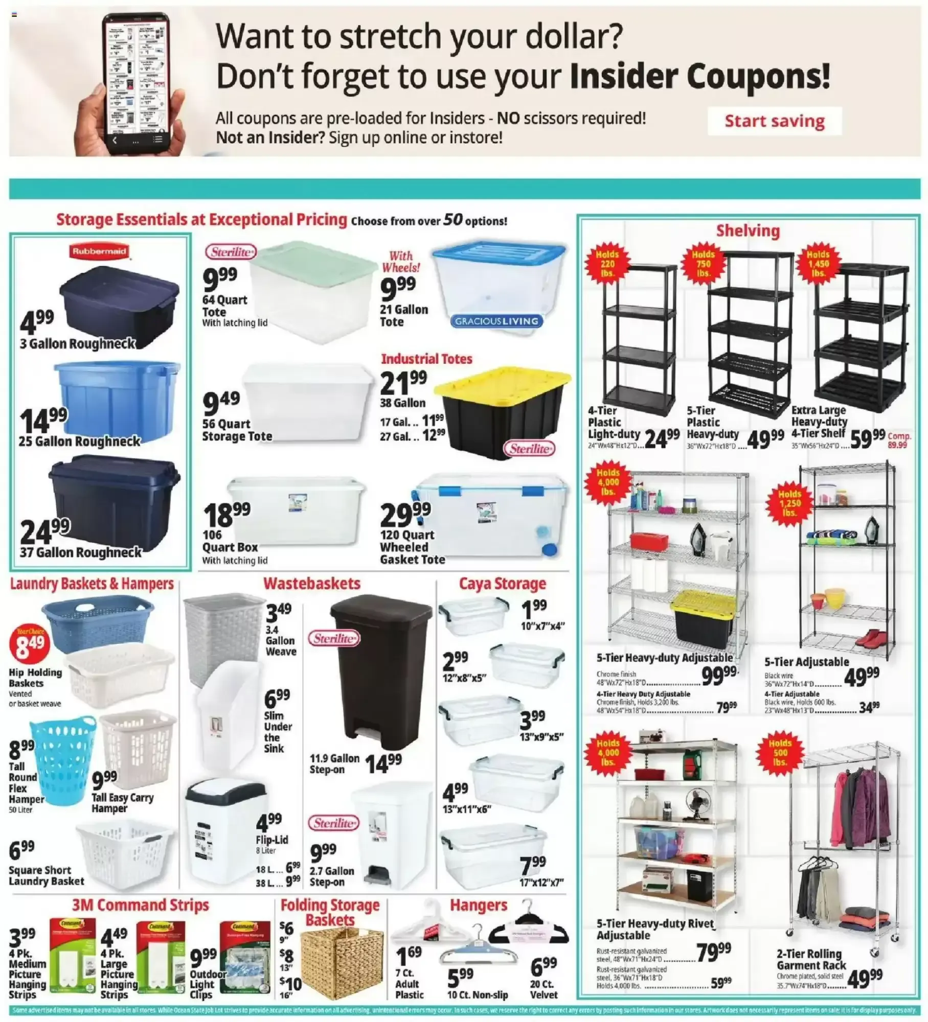 Weekly promotion Ocean State Job Lot - End of Summer Online Sale spanning from August 27 to September 2 2026 - Page 10 for Catalogue 365
