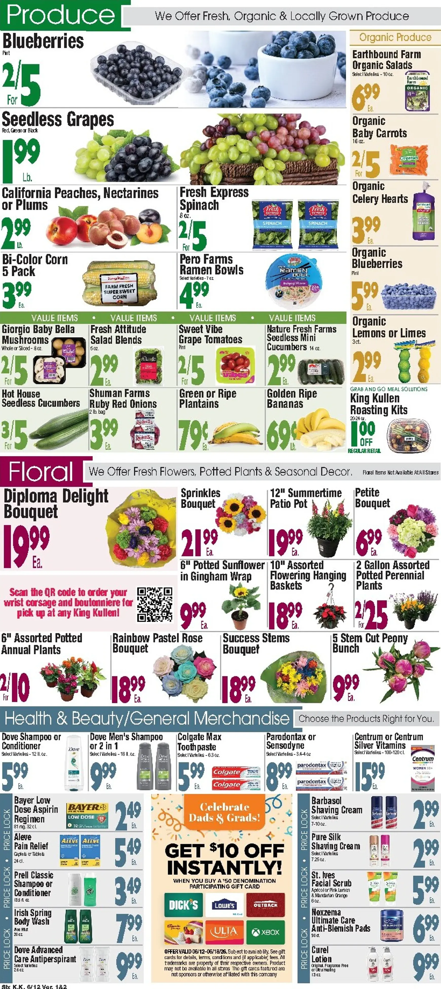 Weekly ad Current King Kullen leaflet valid from Friday 06/12/2026 to Thursday 06/18/2026 from June 12 to June 18 2026 - Page 6