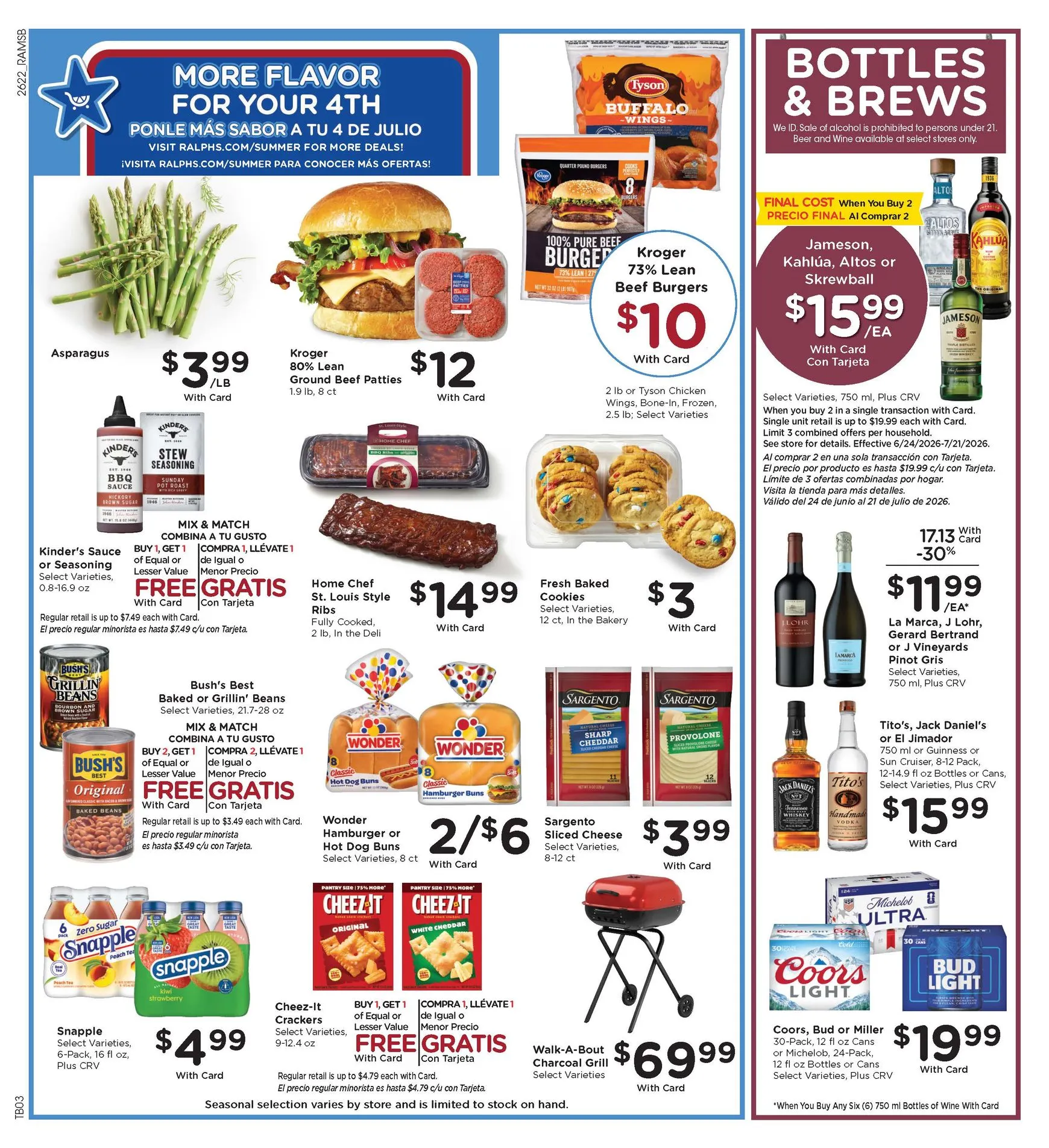 Weekly ad Current Ralphs leaflet valid from Wednesday 07/01/2026 to Tuesday 07/07/2026 from July 1 to July 7 2026 - Page 6