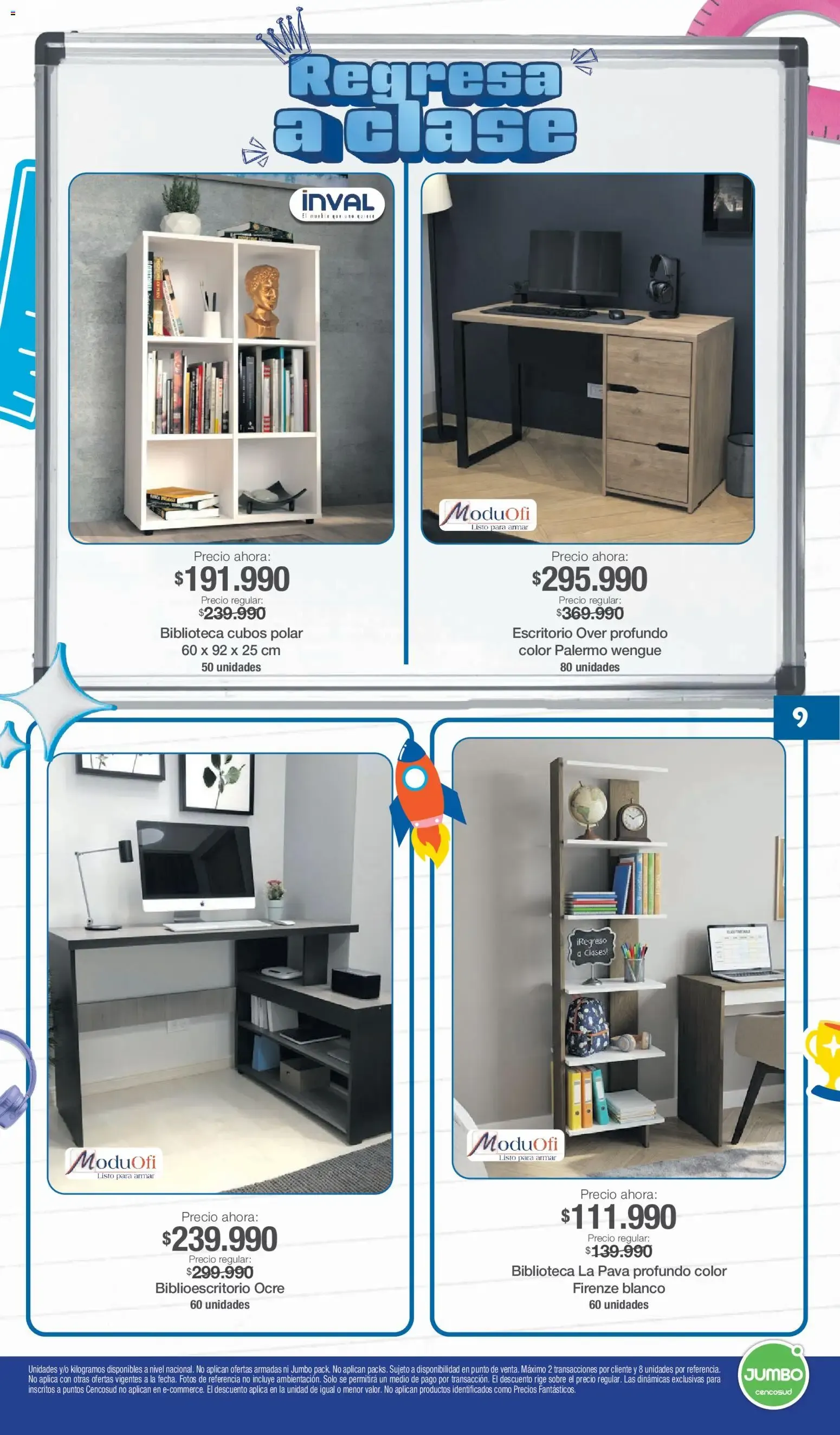 Catalogo de Jumbo Regresa a clase desde el 25/07/2026 > Revistas Agosto 25 de julio al 31 de agosto 2026 - Pag 9