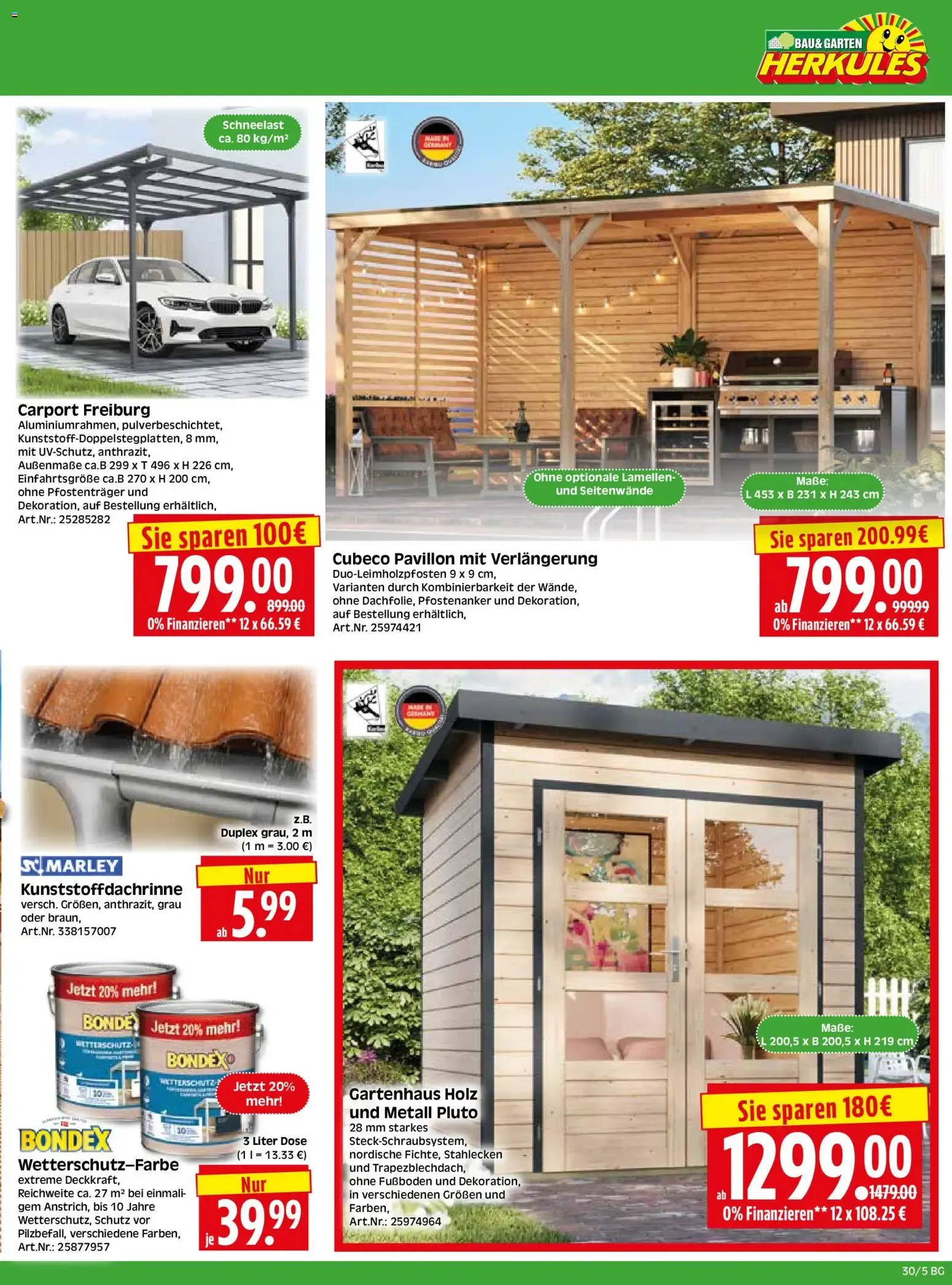 HERKULES Bau & Garten (ab 20.07.2026) zum Blättern von 20. Juli bis 25. Juli 2026 - Prospekt seite 5