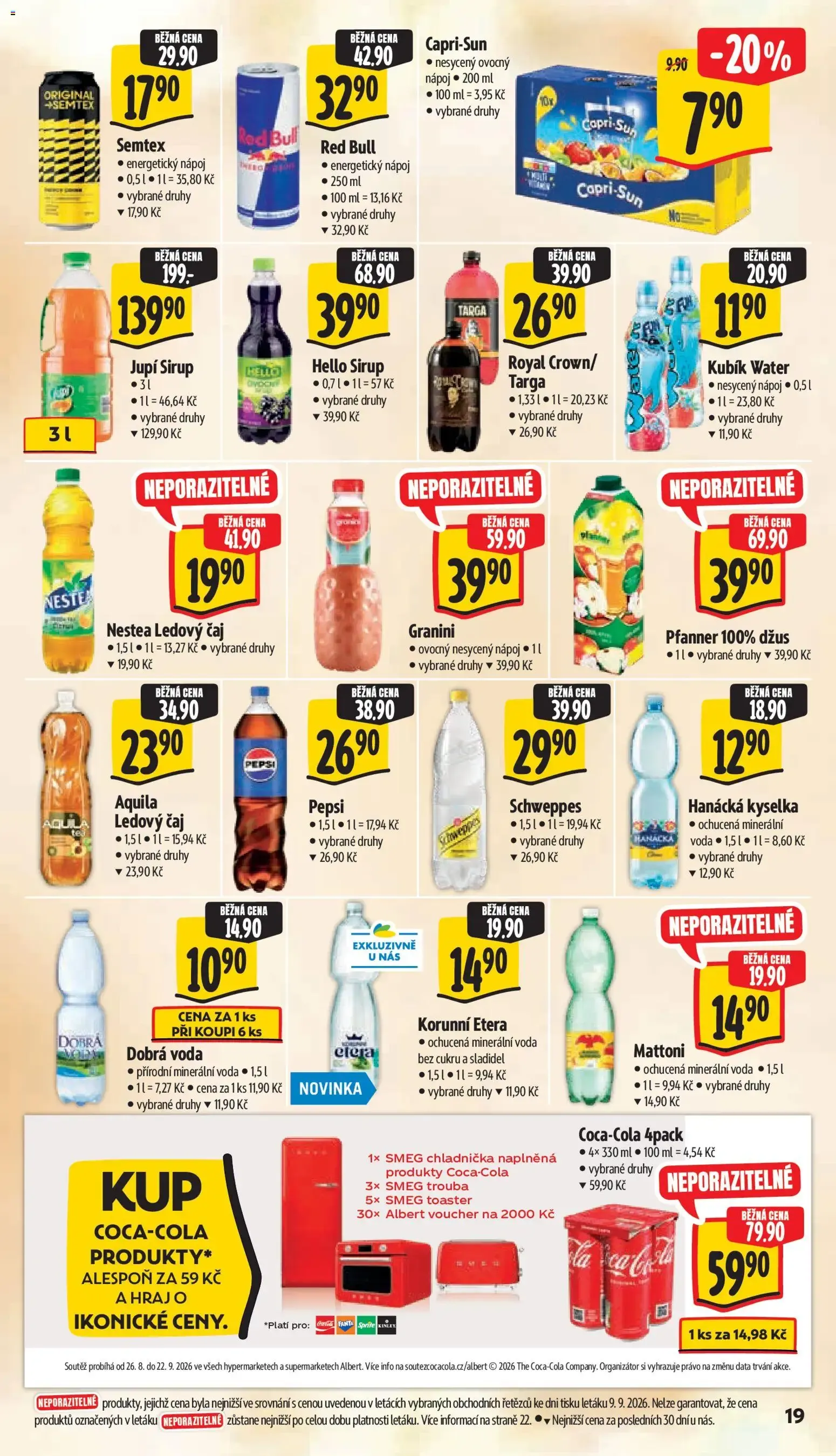 Albert leták - Hypermarket - Jablonec nad Nisou od 16.09.2026 - Akční leták - 16. září 22. září 2026 - Page 29