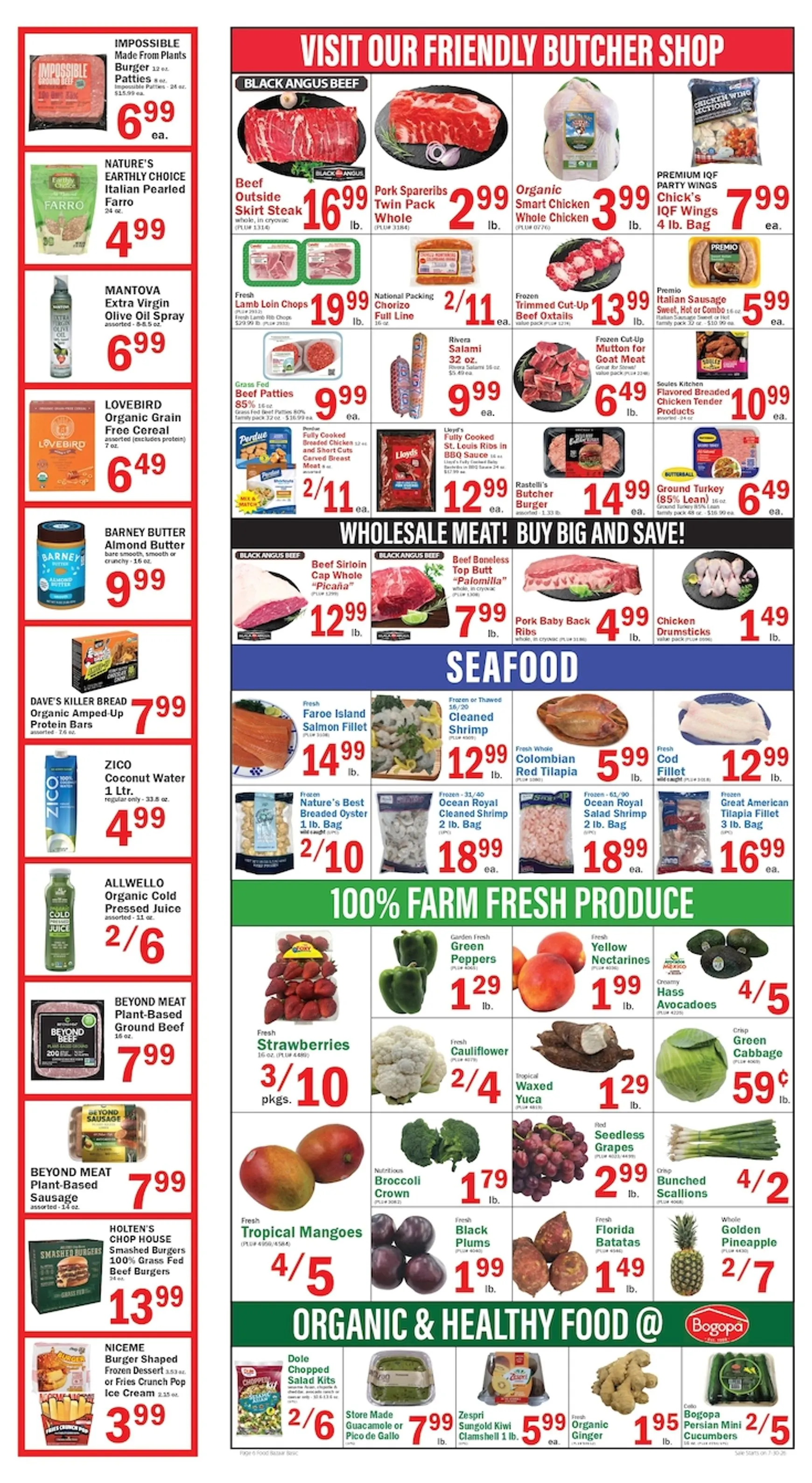 Weekly ad Food Bazaar Supermarket - Summer Cash Giveaway from July 30 to August 5 2026 - Page 6