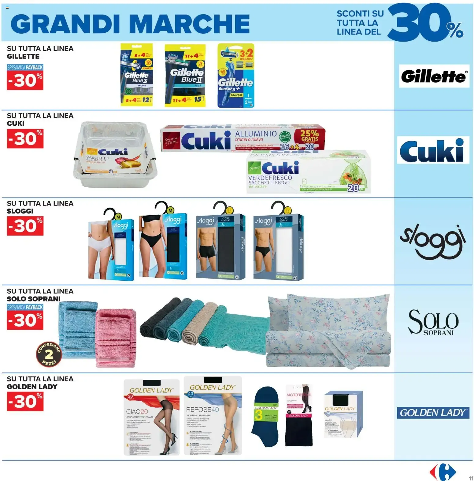 Carrefour Iper: Grandi Marche Sconti Imperdibili da 15 settembre a 28 settembre di 2026 - Pagina del volantino 11