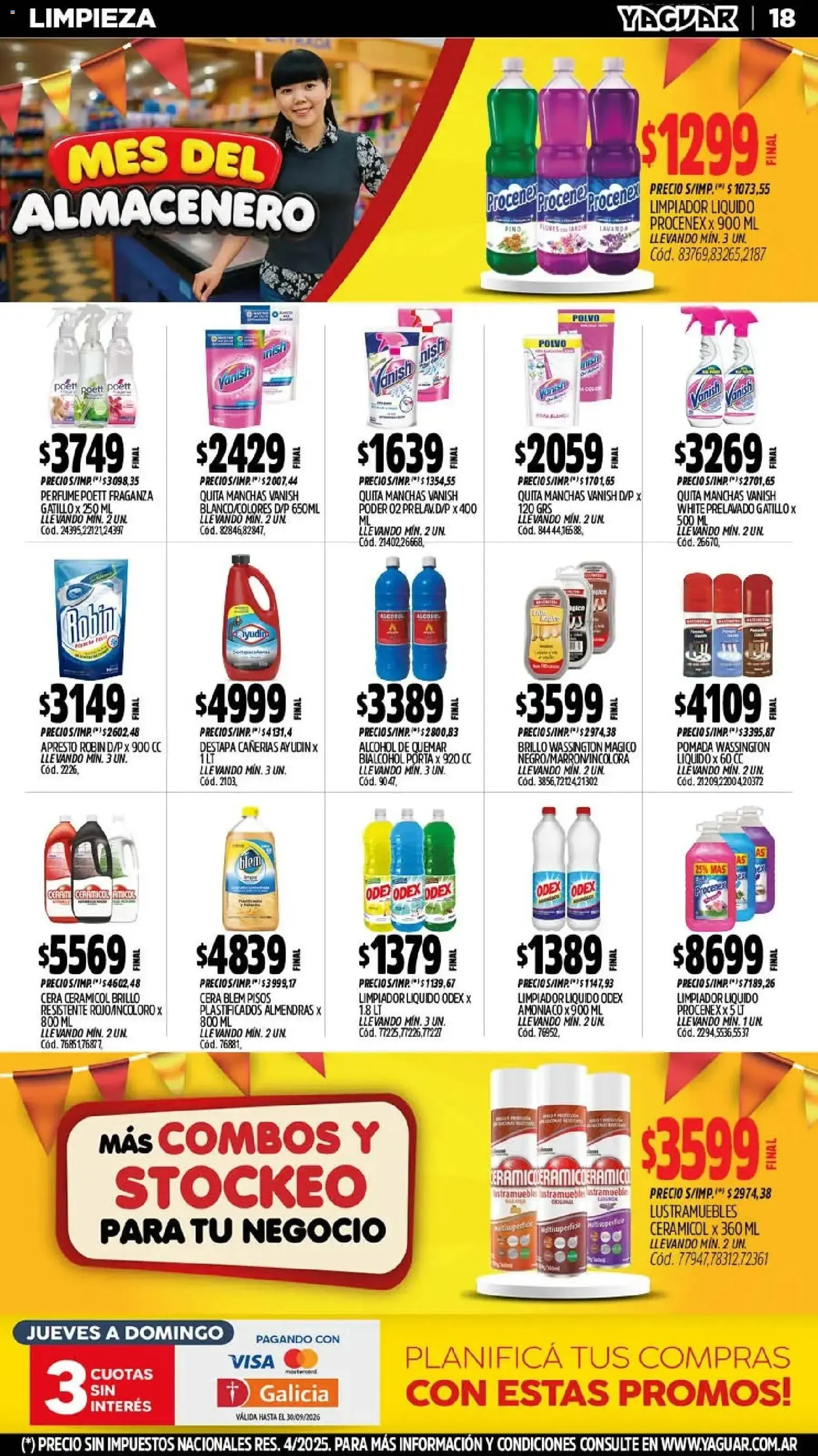 Ofertas de Yaguar - Oferta Semanal Santa Fé del 21/09/2026 - 27/09/2026 21 de septiembre al 27 de septiembre 2026 - Página 19 del catálogo