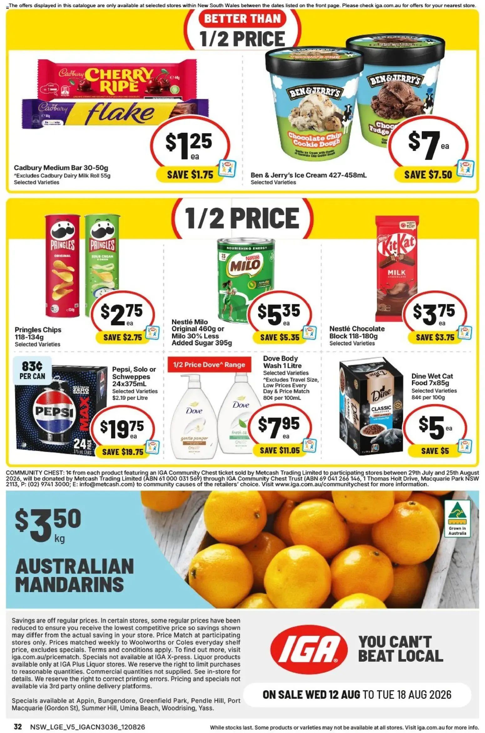 IGA catalogue valid from 12/08/2026 > Online Australia - Catalogue valid from 12 August to 18 August 2026 - page 32