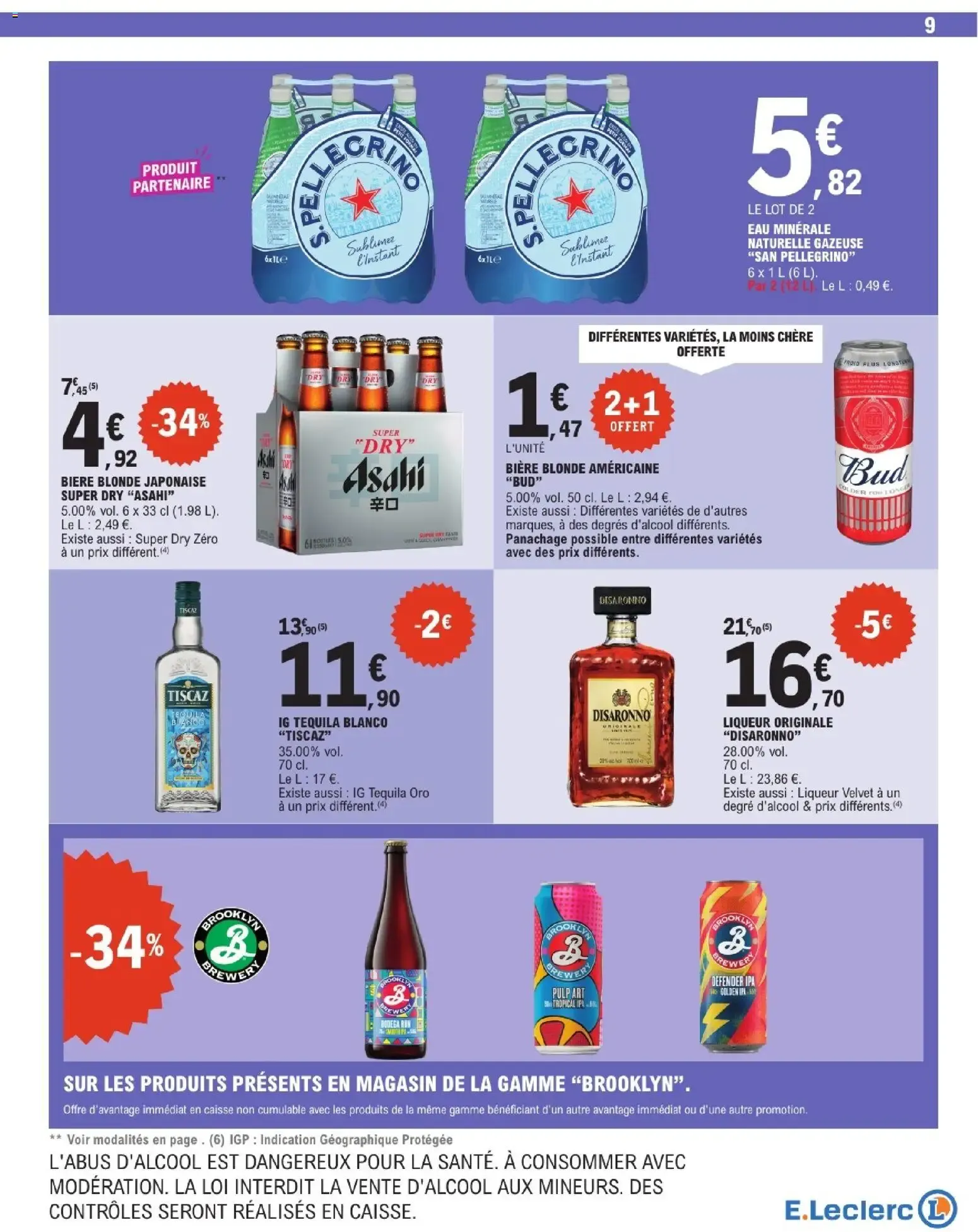 E.Leclerc: Que des promos en or pour le quotidien! du 6 octobre au 17 octobre 2026 - Catalogue page 9
