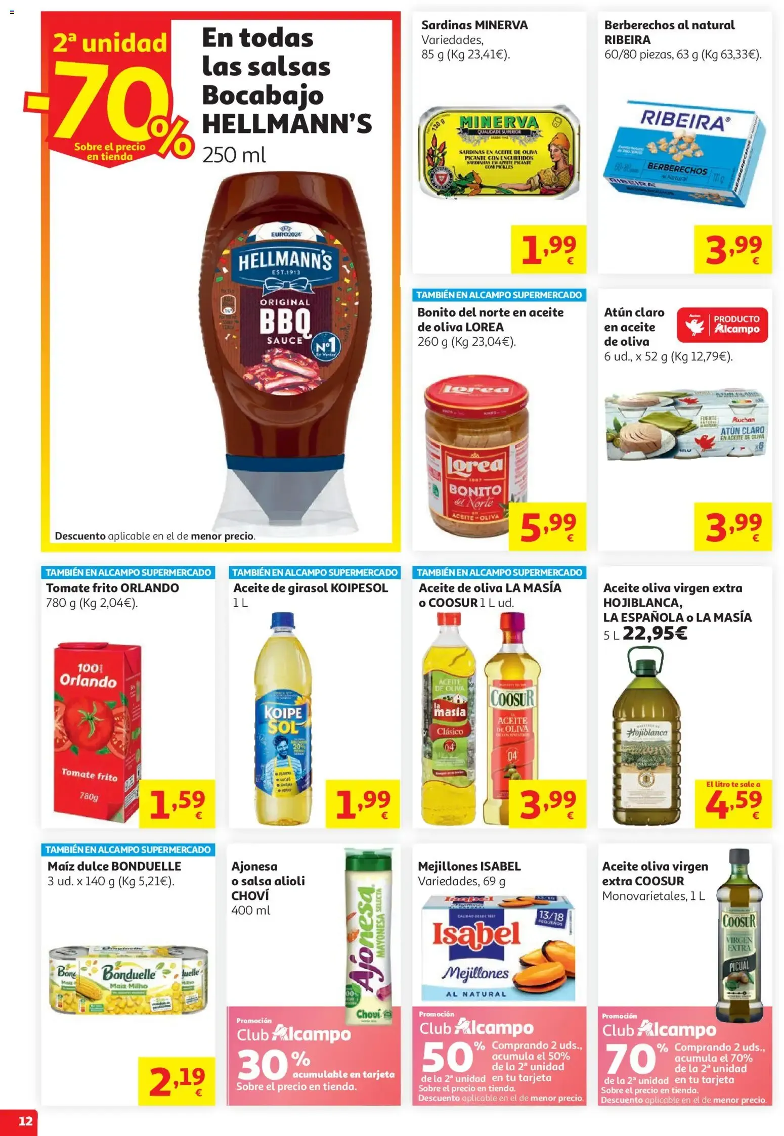 Catálogo de Alcampo: Sales ganando - Vino El Verano 30 de junio al 14 de julio 2026 - Página 12
