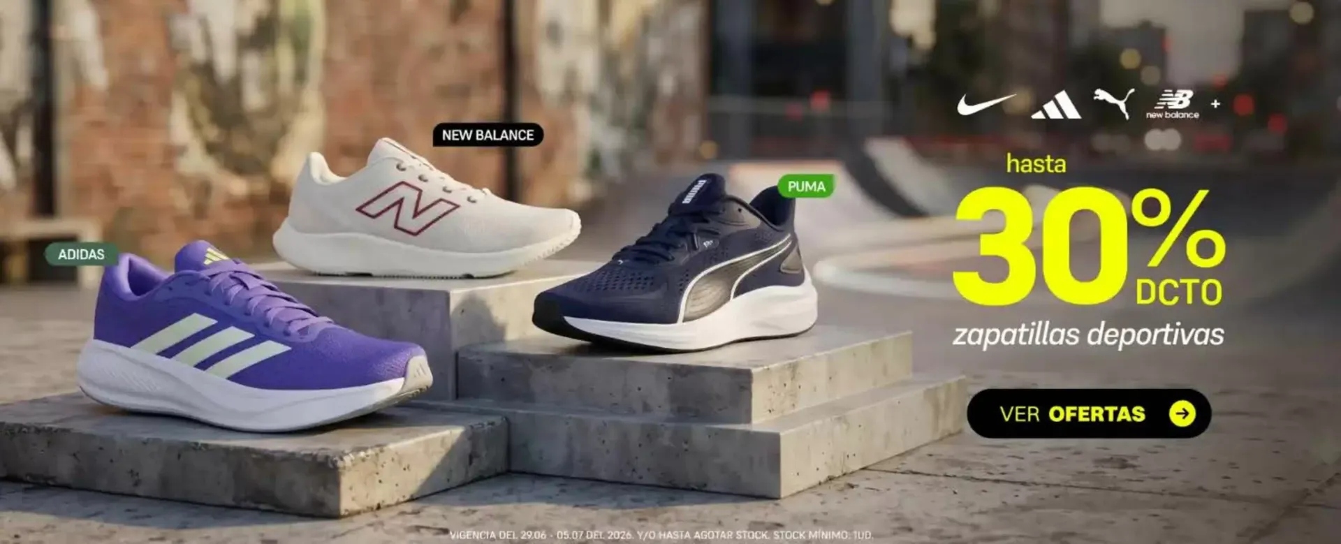 Catalogo de Oferta de zapatillas deportivas 29 de junio al 5 de julio 2026 - Pag 1
