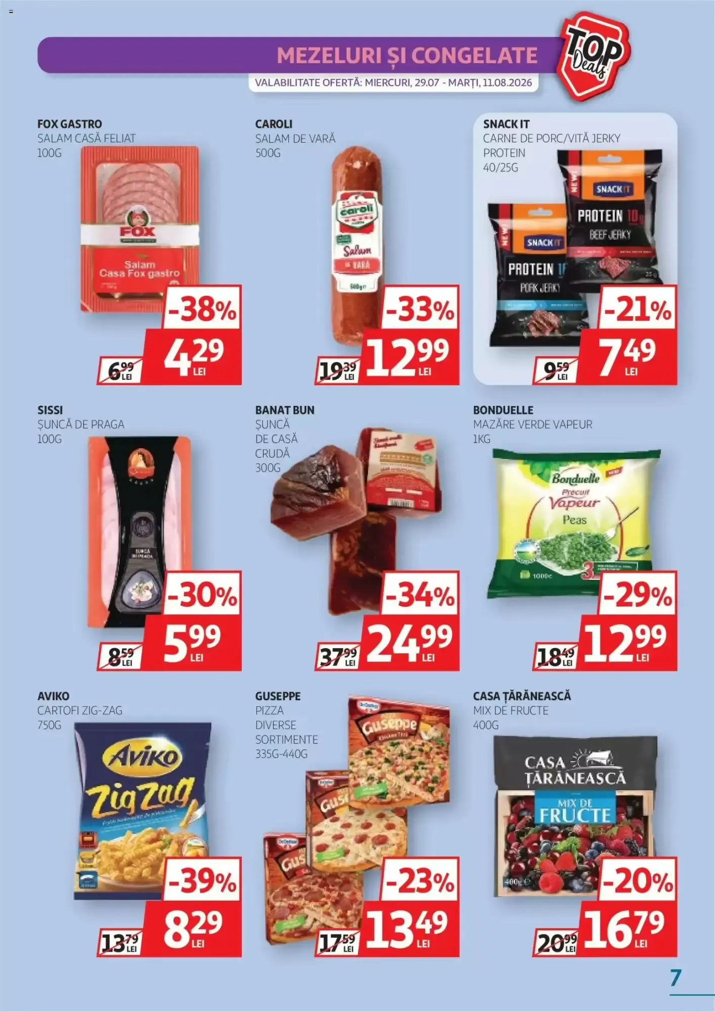 Catalog Catalog Auchan de la 29 iulie până la 11 august 2026 - Revista Pagina 7