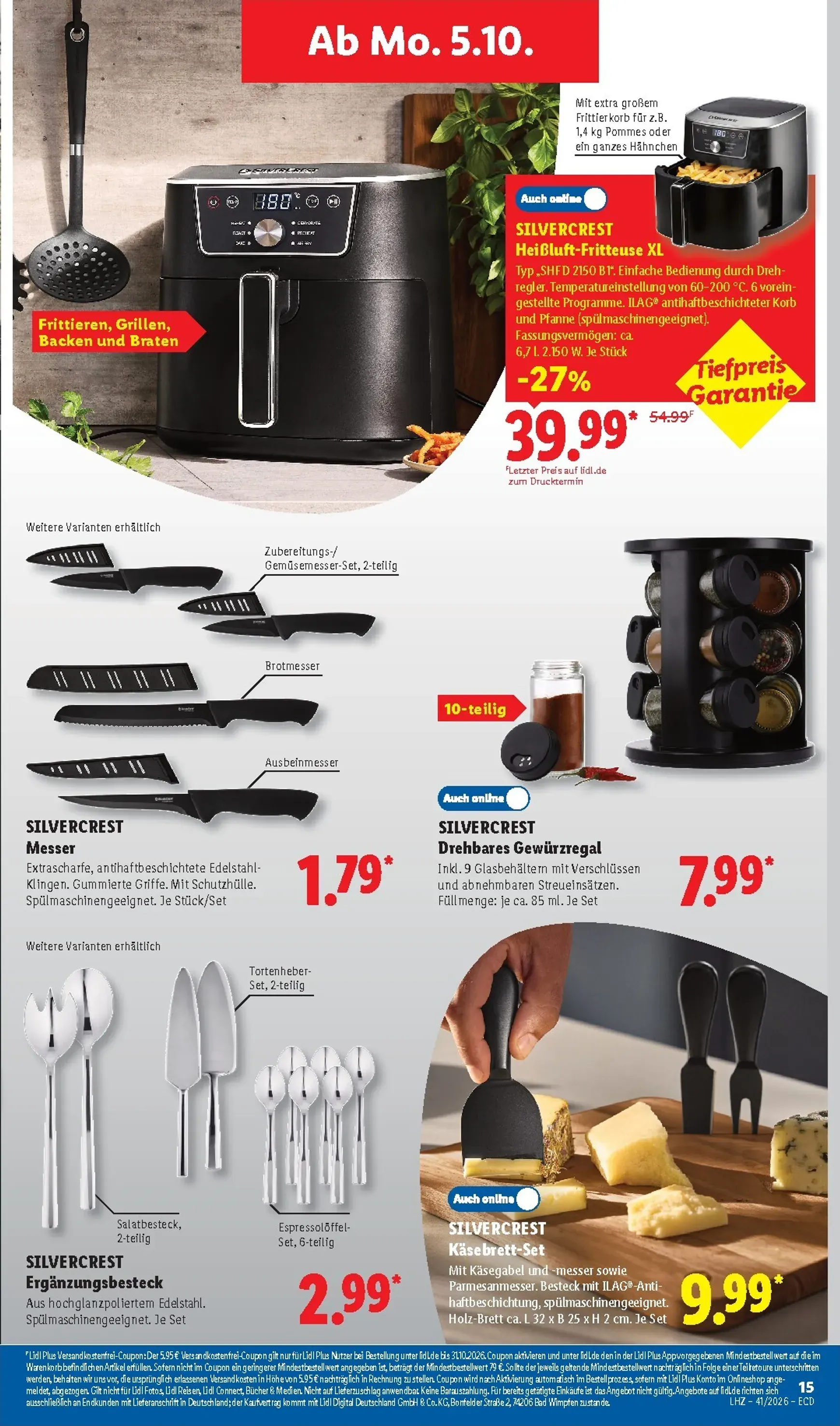 LIDL Angebot der Woche von 5. Oktober bis 10. Oktober 2026 - Prospekt seite 7