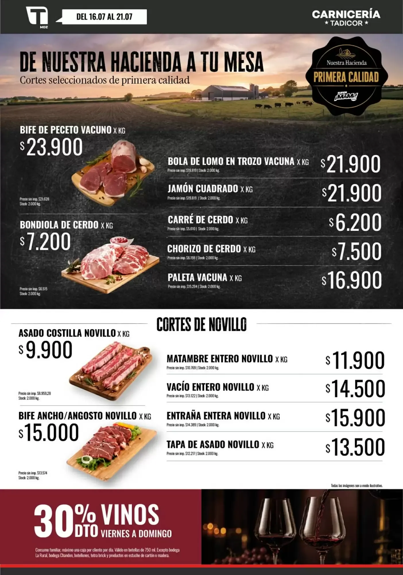 Ofertas de Catálogo de Ofertas Tadicor 16 de julio al 21 de julio 2026 - Página 7 del catálogo
