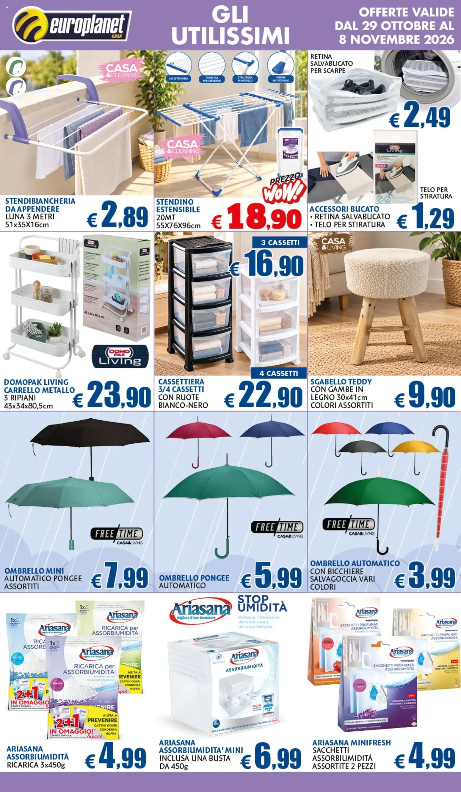 Nuovo Europlanet Casa volantino dal 29/10/2026 > offerte anteprima 🛍️ da 29 ottobre a 8 novembre di 2026 - Pagina del volantino 9