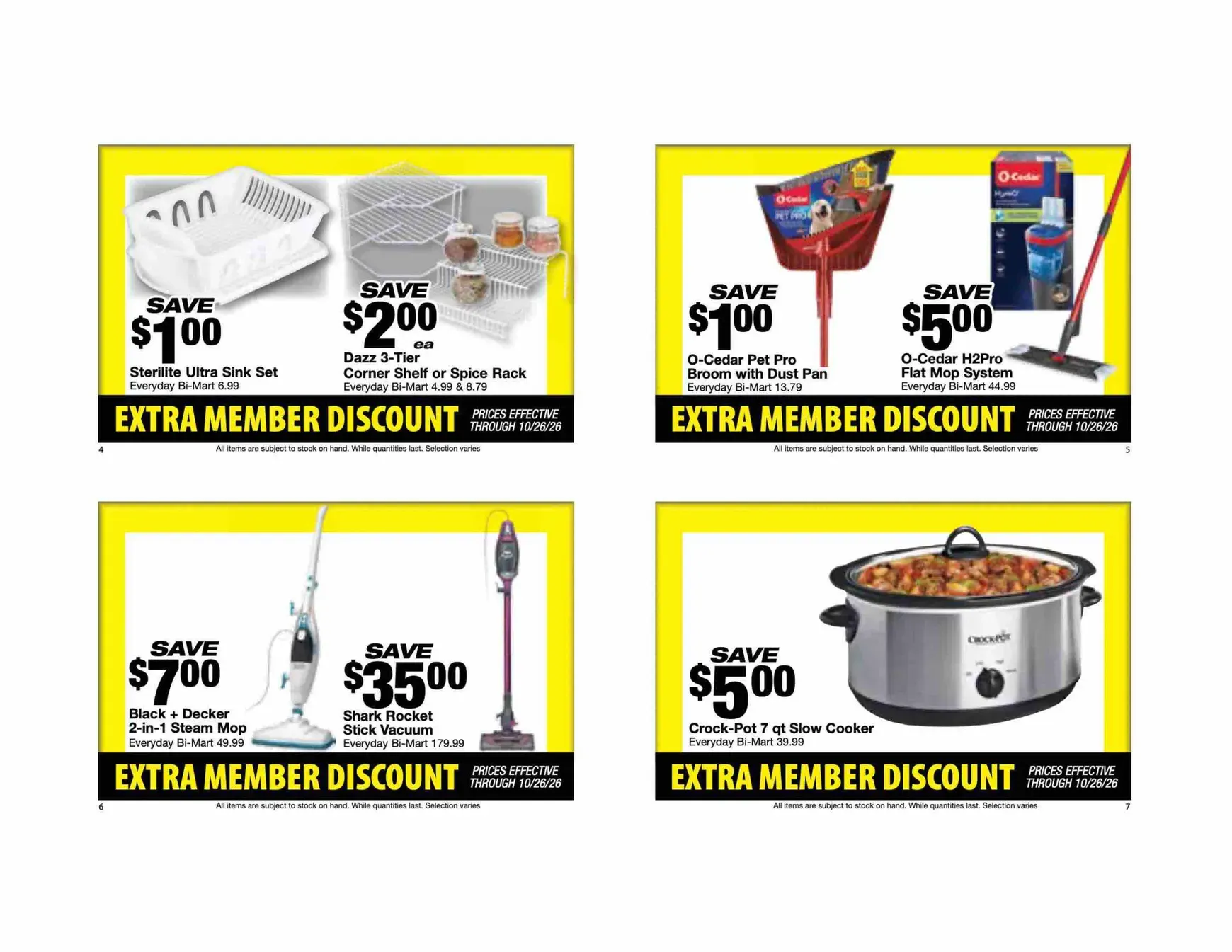 Weekly ad Current Bi-Mart - Extra member discount leaflet valid from Tuesday 10/13/2026 to Monday 10/26/2026 from October 13 to October 26 2026 - Page 3
