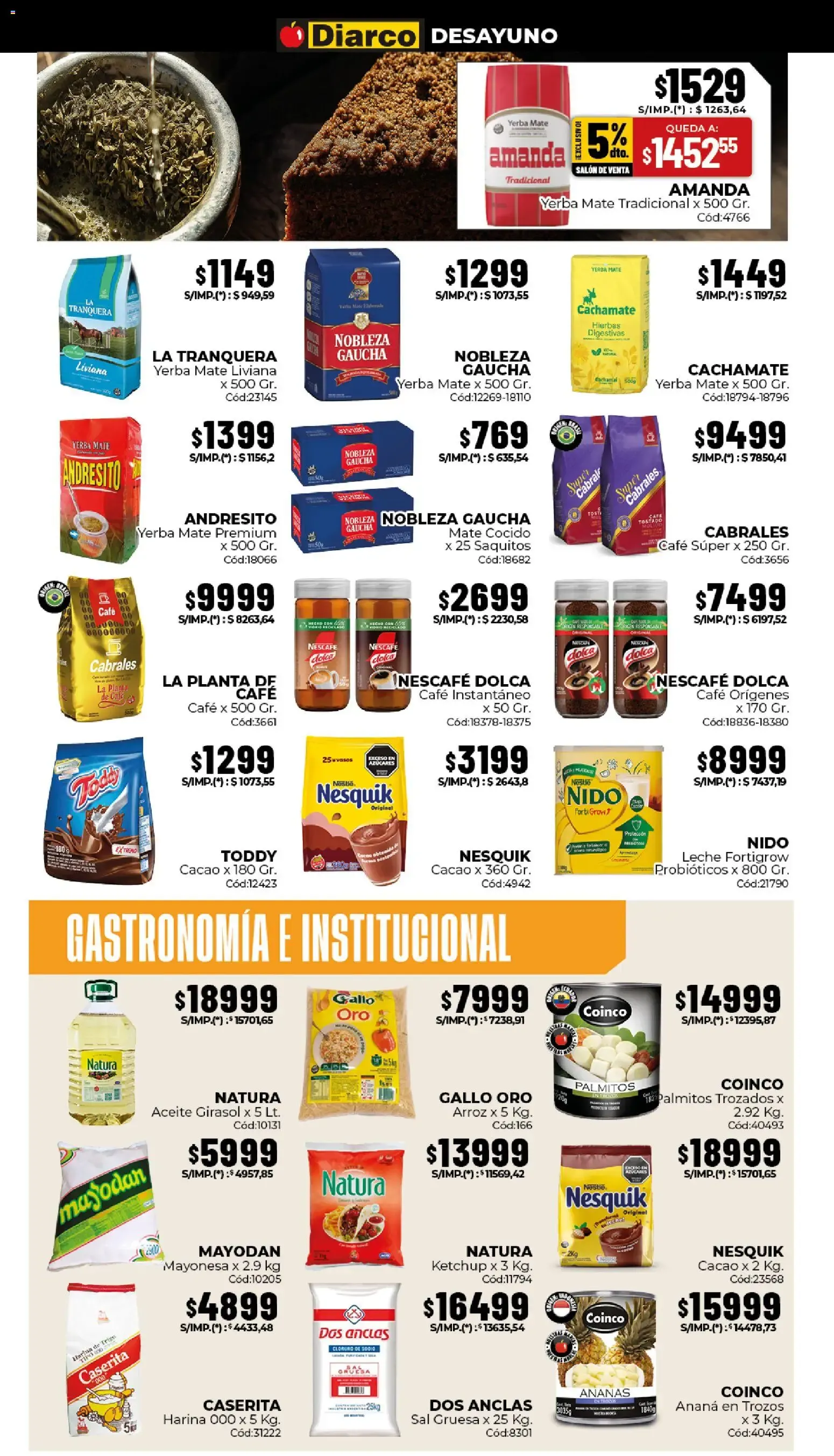 Ofertas de Diarco 6 de julio al 10 de julio 2026 - Página 4 del catálogo