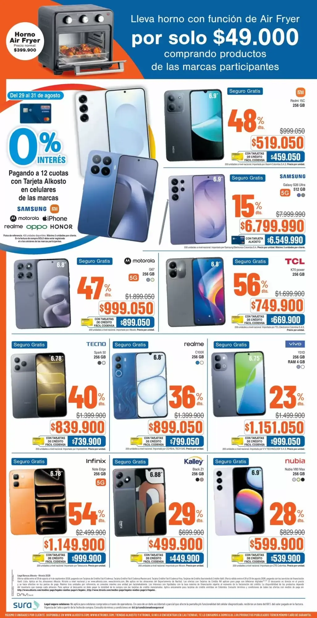 Catalogo de Última semana AGOSTO Aniversario ALKOSTO K-TRONIX 29 de agosto al 4 de septiembre 2023 - Pag 10