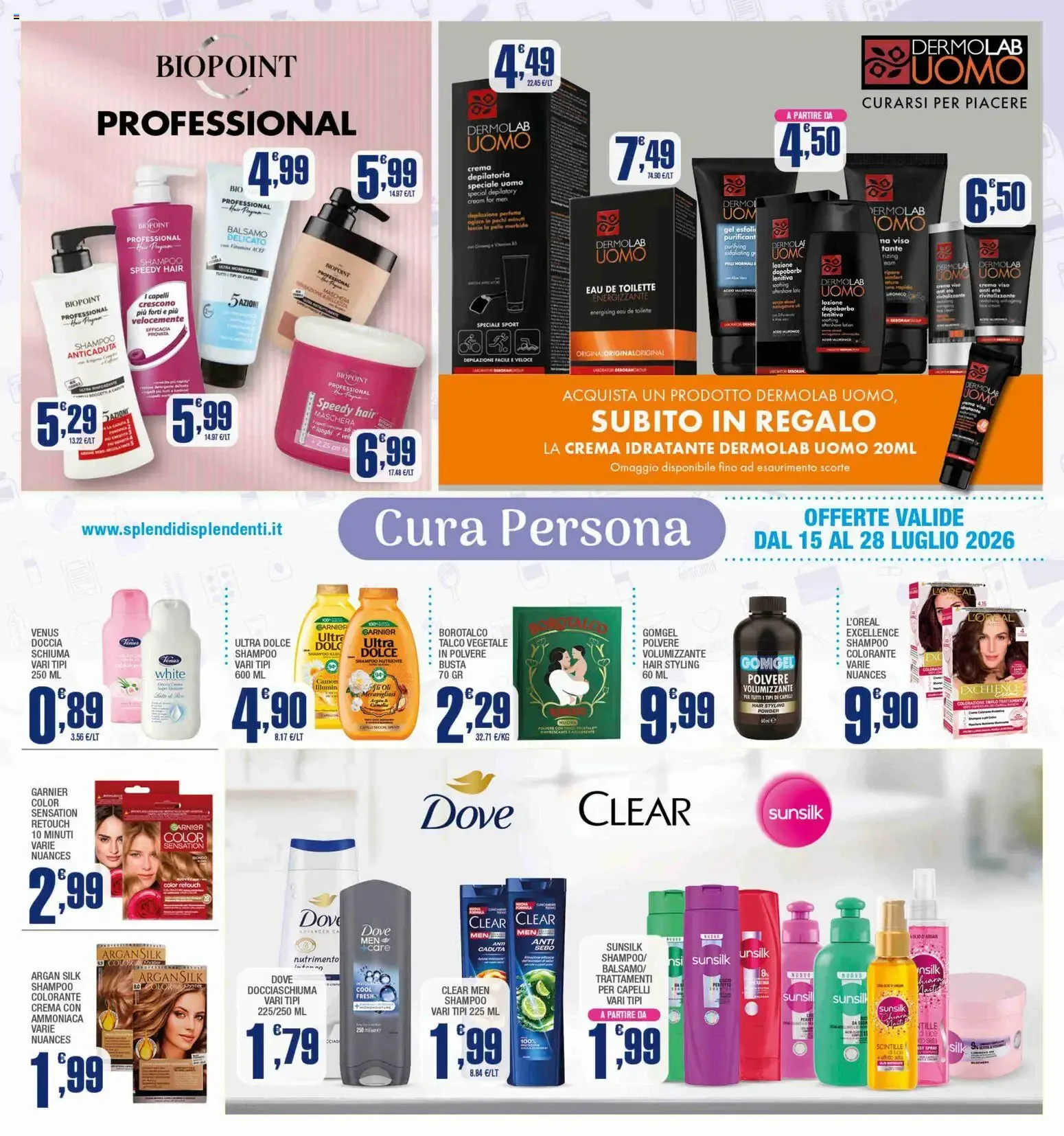 Splendidi e Splendenti volantino dal 15/07/2026 - online Offerte da 15 luglio a 28 luglio di 2026 - Pagina del volantino 3
