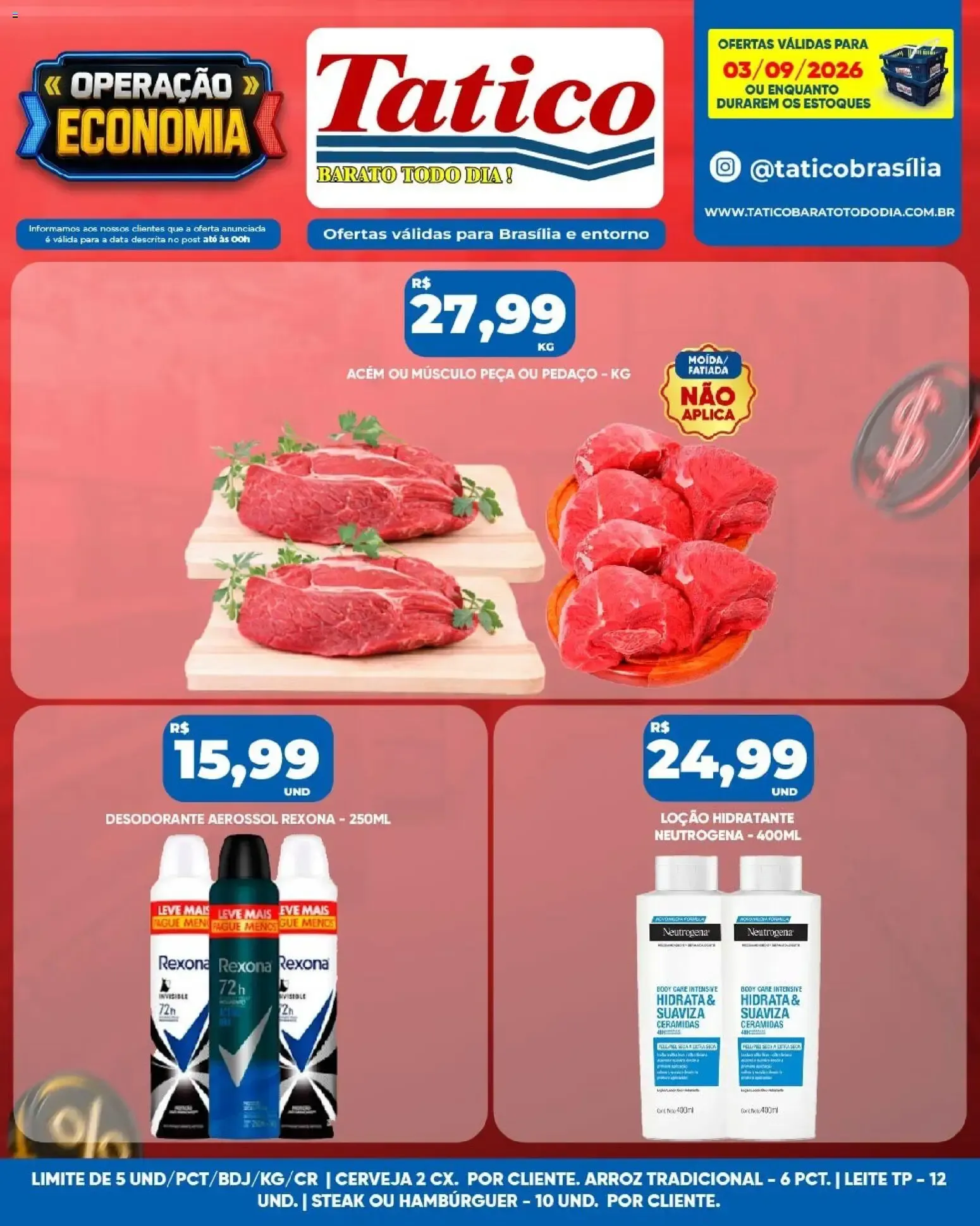 Encarte de Tatico ofertas do Dia de 04/09/2026 | Promoções Online 4 de setembro até 4 de setembro 2026 - Pagina 34
