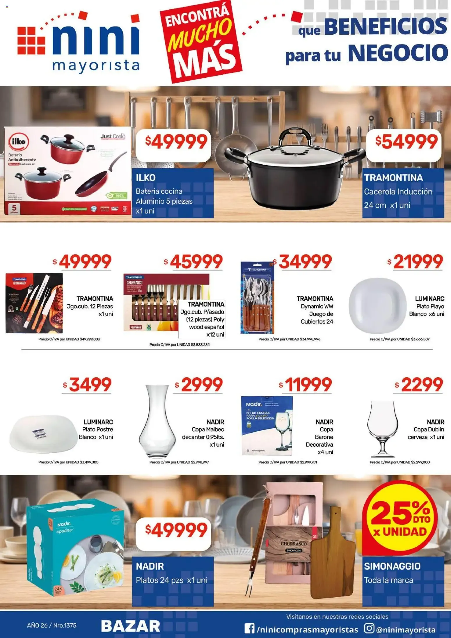 Ofertas de NINI Mayorista catálogo del 31/08/2026 - 06/09/2026 31 de agosto al 6 de septiembre 2026 - Página 43 del catálogo