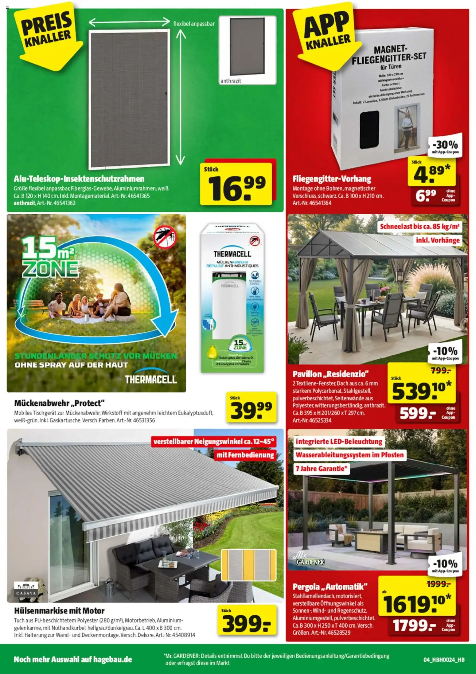 Hagebaumarkt: Hier grillt dein Bestpreis von 6. Juni bis 20. Juni 2026 - Prospekt seite 4